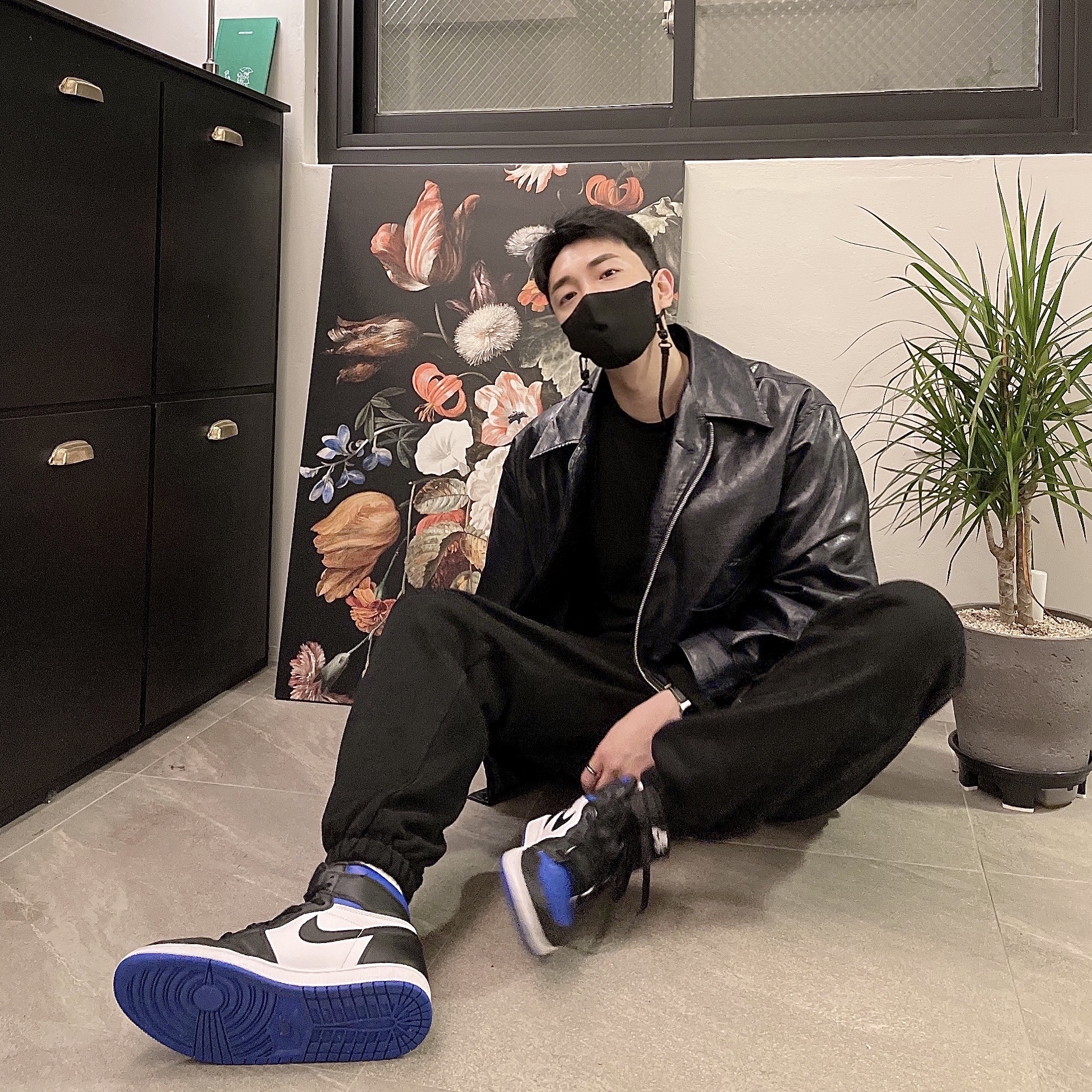 Jordan 1 Retro High OG Royal Toe, (GS) Jordan 1 Retro High OG Royal Toe 착용 스타일