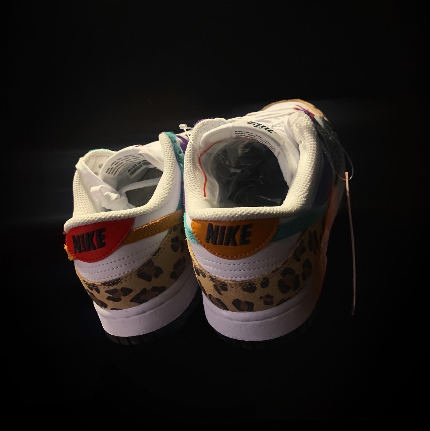 (W) Nike Dunk Low SE Patchwork 착용 스타일 - 4