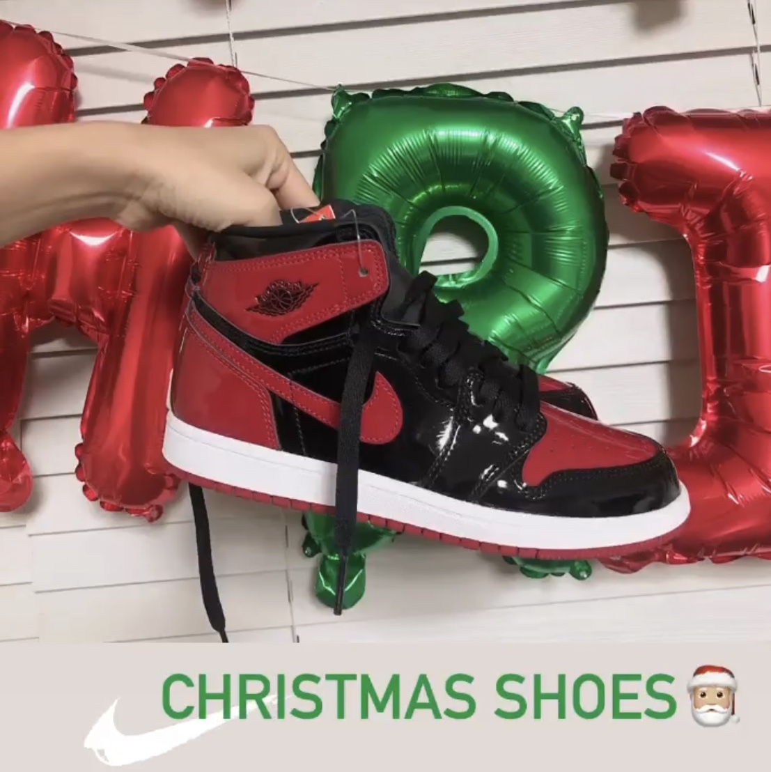 (PS) Jordan 1 Retro High OG Patent Bred 착용 스타일