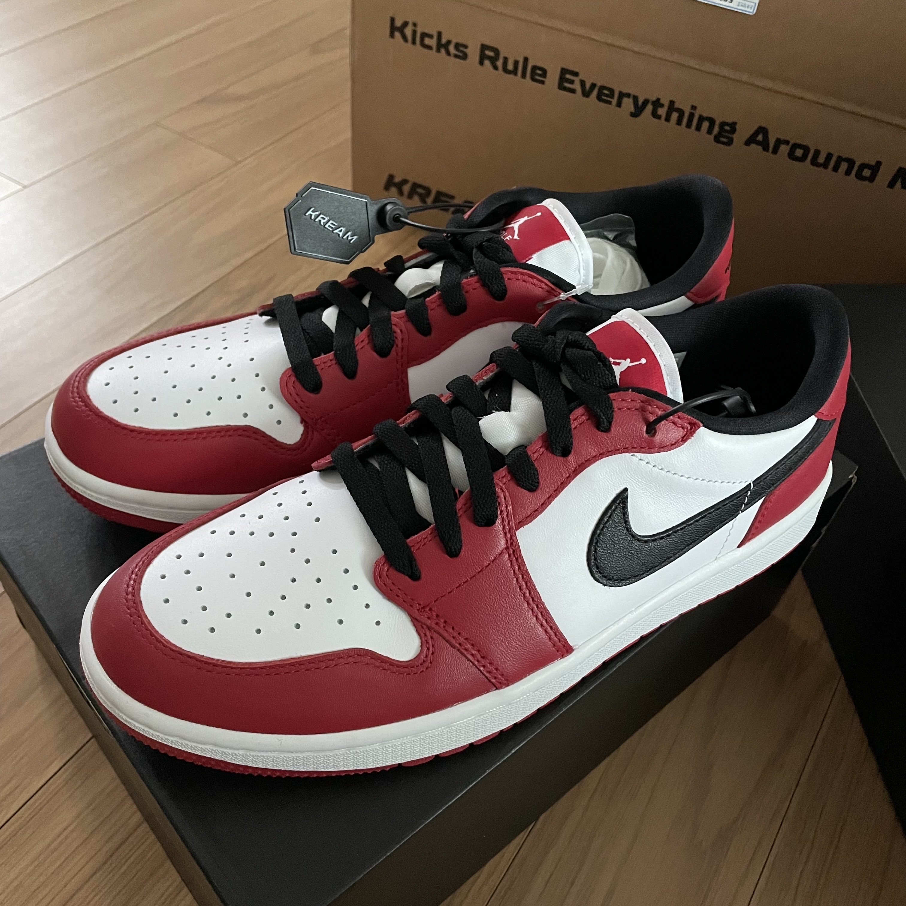 Jordan 1 Low Golf Chicago 착용 스타일