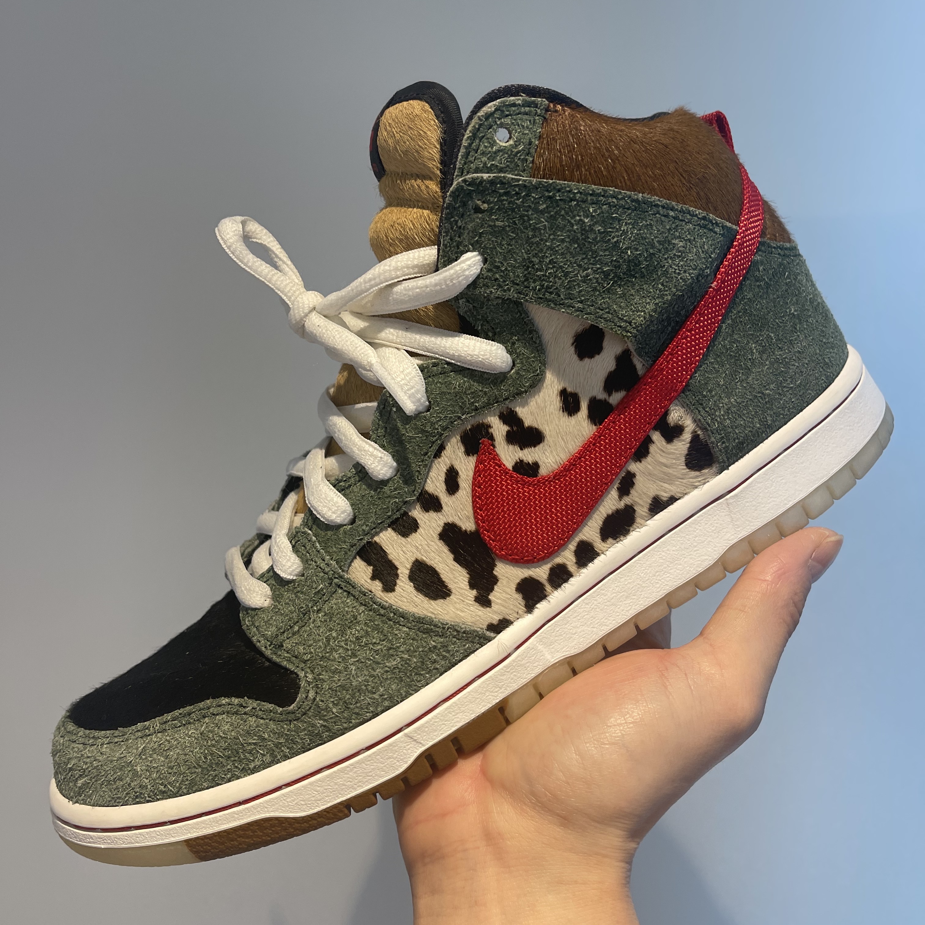 Nike SB Dunk High Dog Walker 착용 스타일 - 1