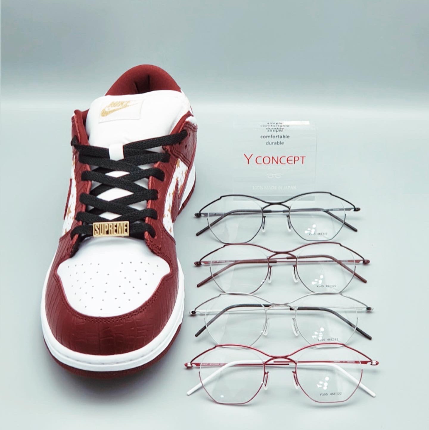 Nike x Supreme SB Dunk Low Barkroot Brown 착용 스타일