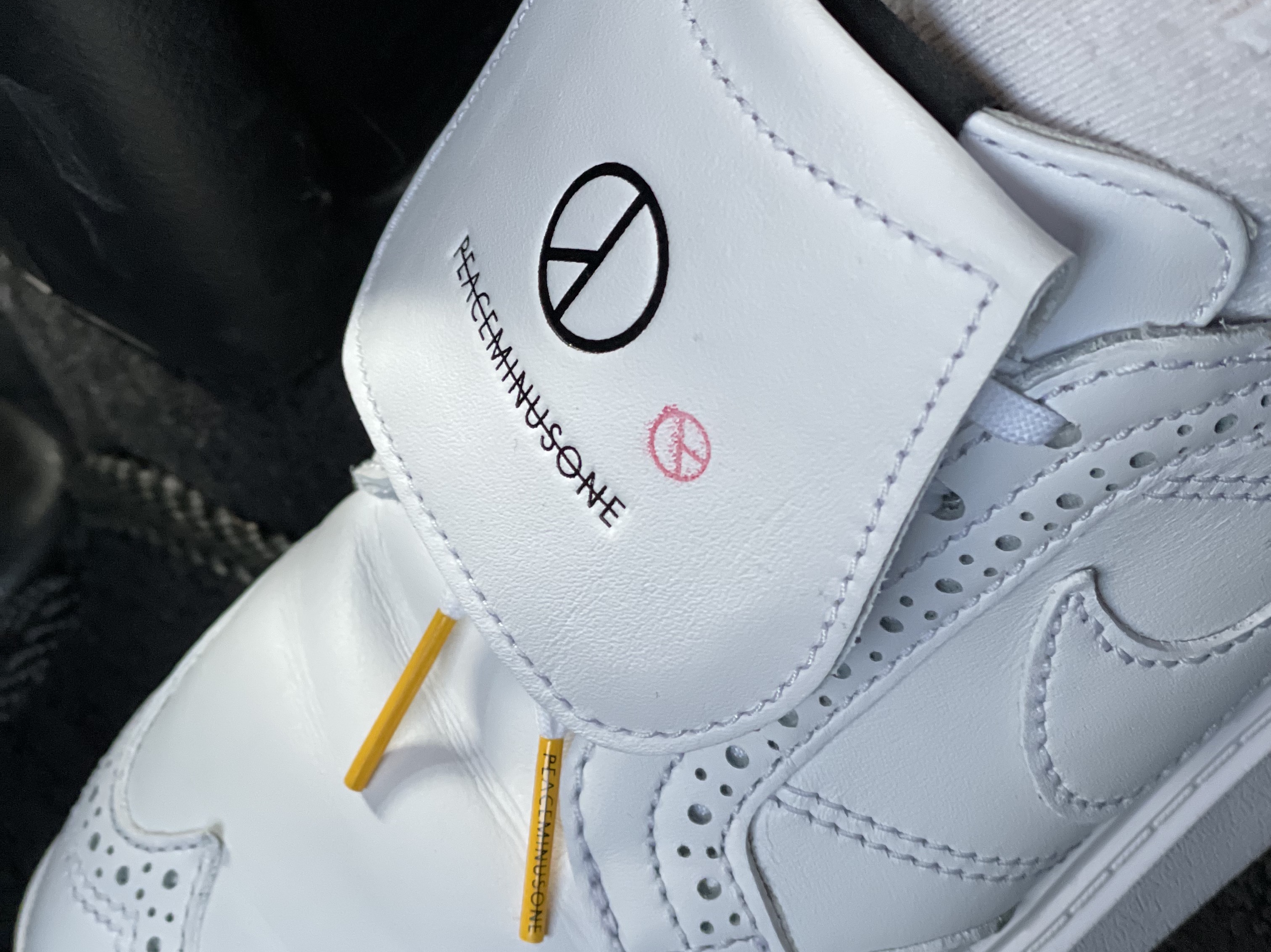 Nike x Peaceminusone Kwondo1 White 착용 스타일