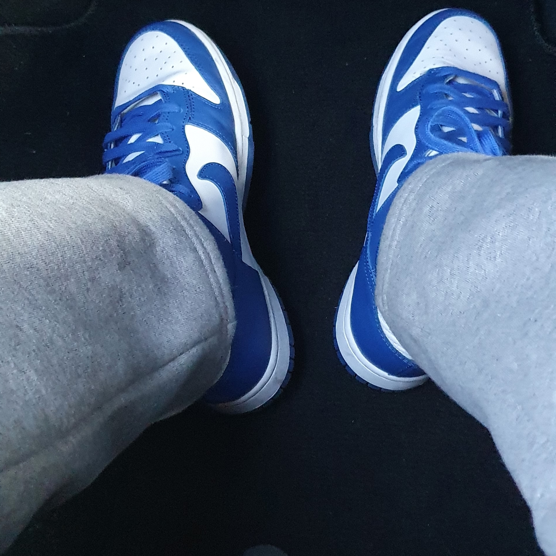 Nike Dunk High Retro Game Royal 착용 스타일