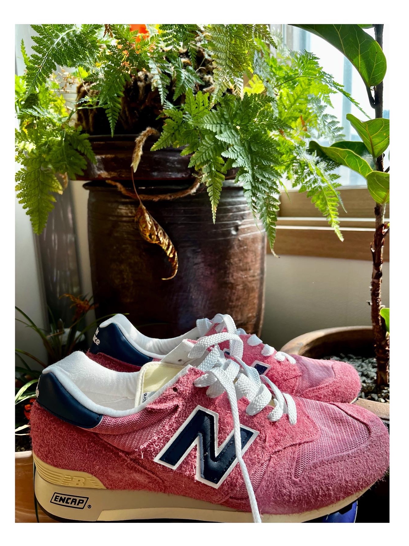 New Balance x Aime Leon Dore 1300 Dusty Pink 착용 스타일 - 1