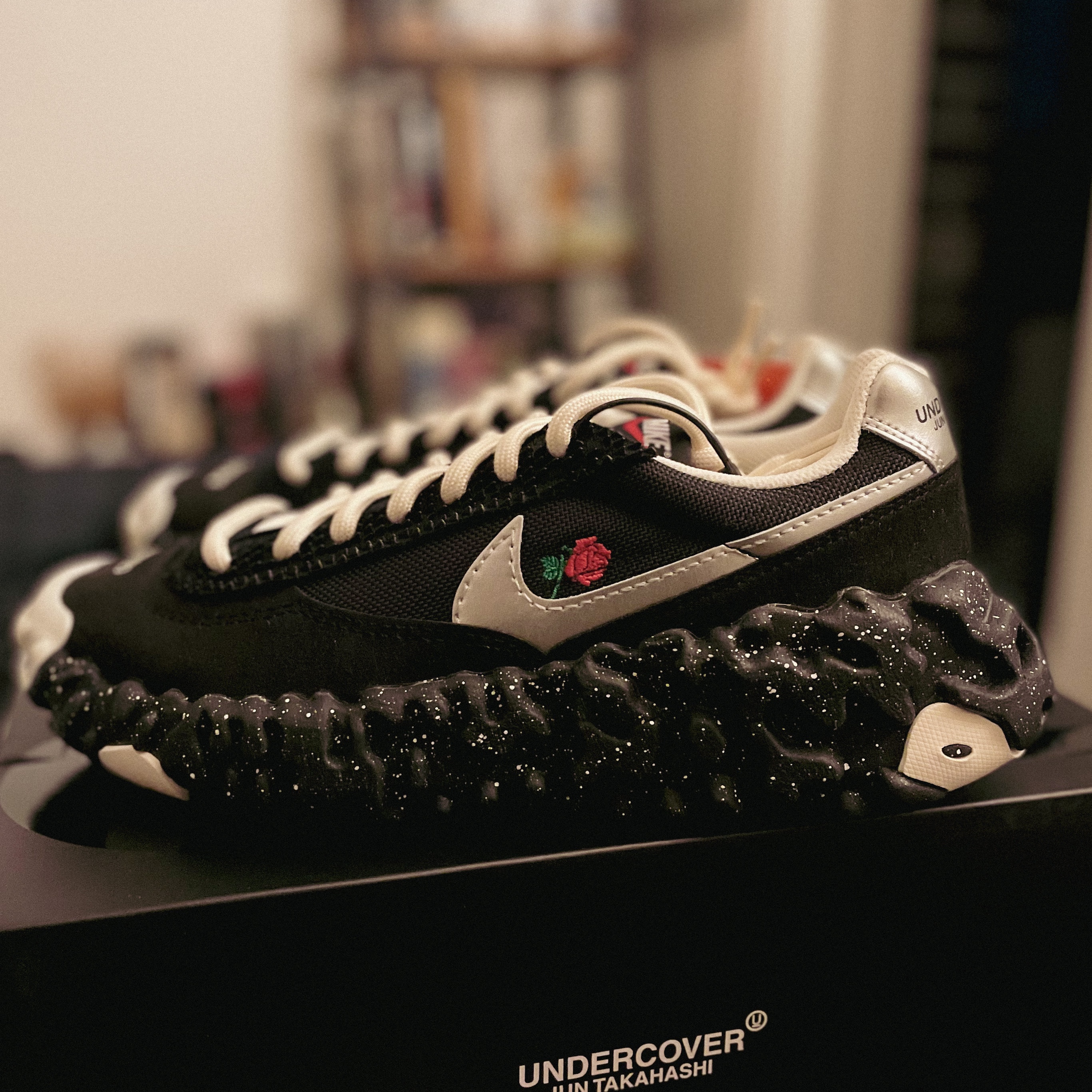 Nike x Undercover Overbreak SP Black 착용 스타일 - 2