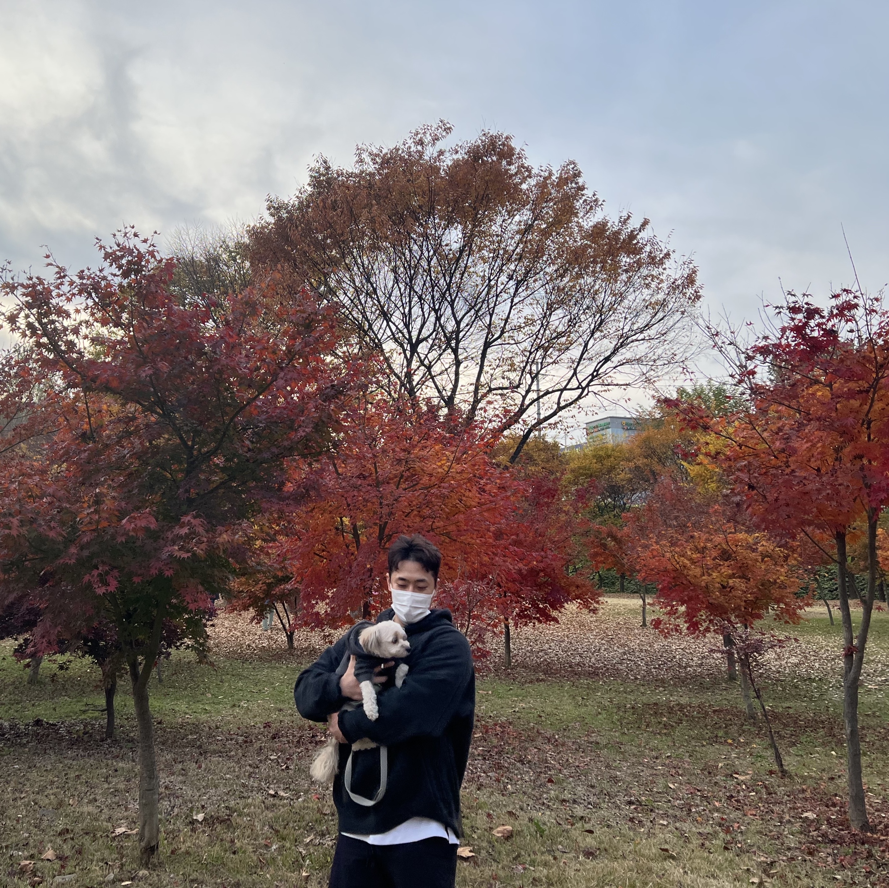 Essentials 3D Silicon Applique Pullover Hoodie Dark Slate/Black 2020 착용 스타일 - 3