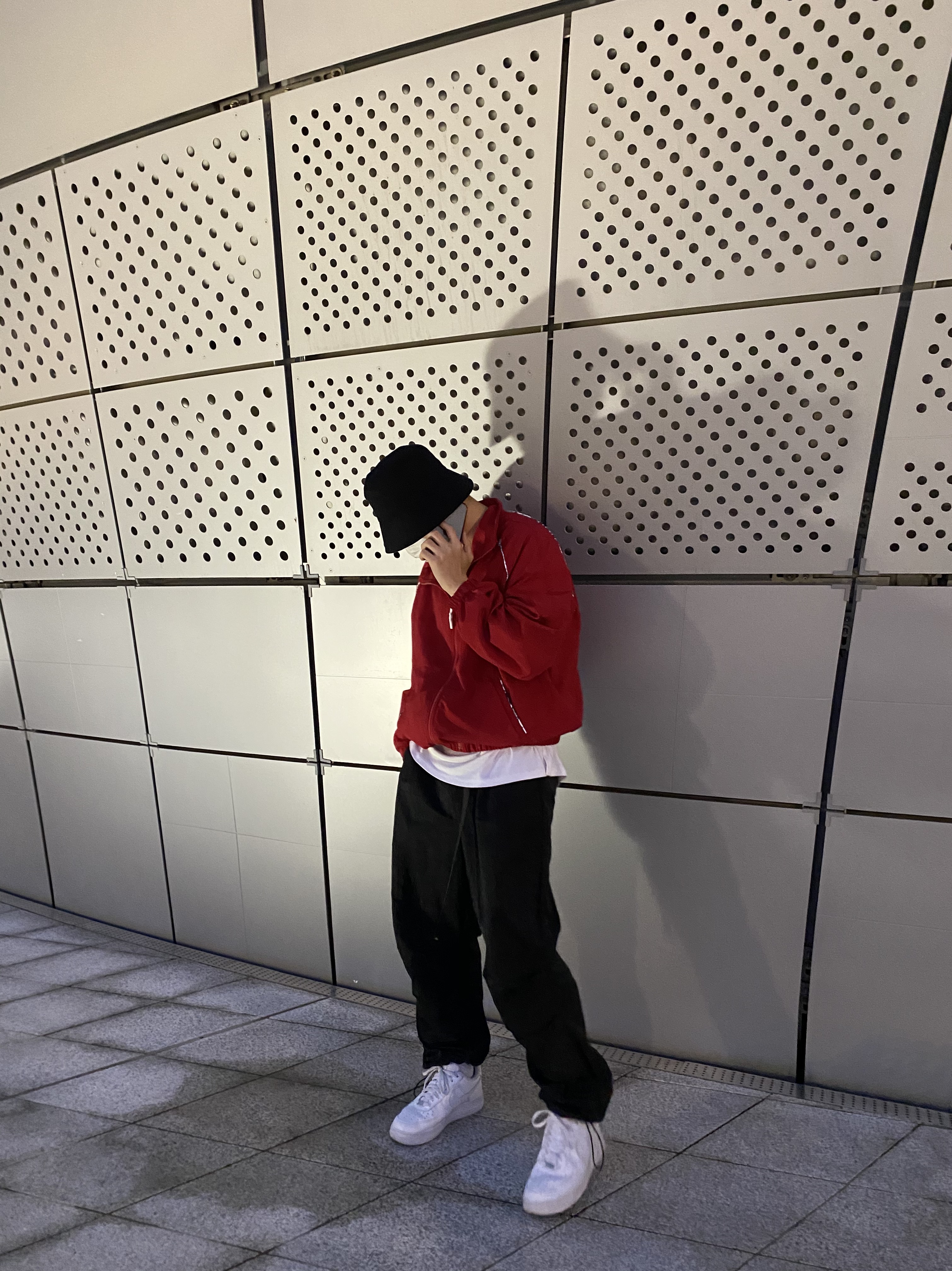 Nike Air Force 1 '07 Low White 착용 스타일 - 1