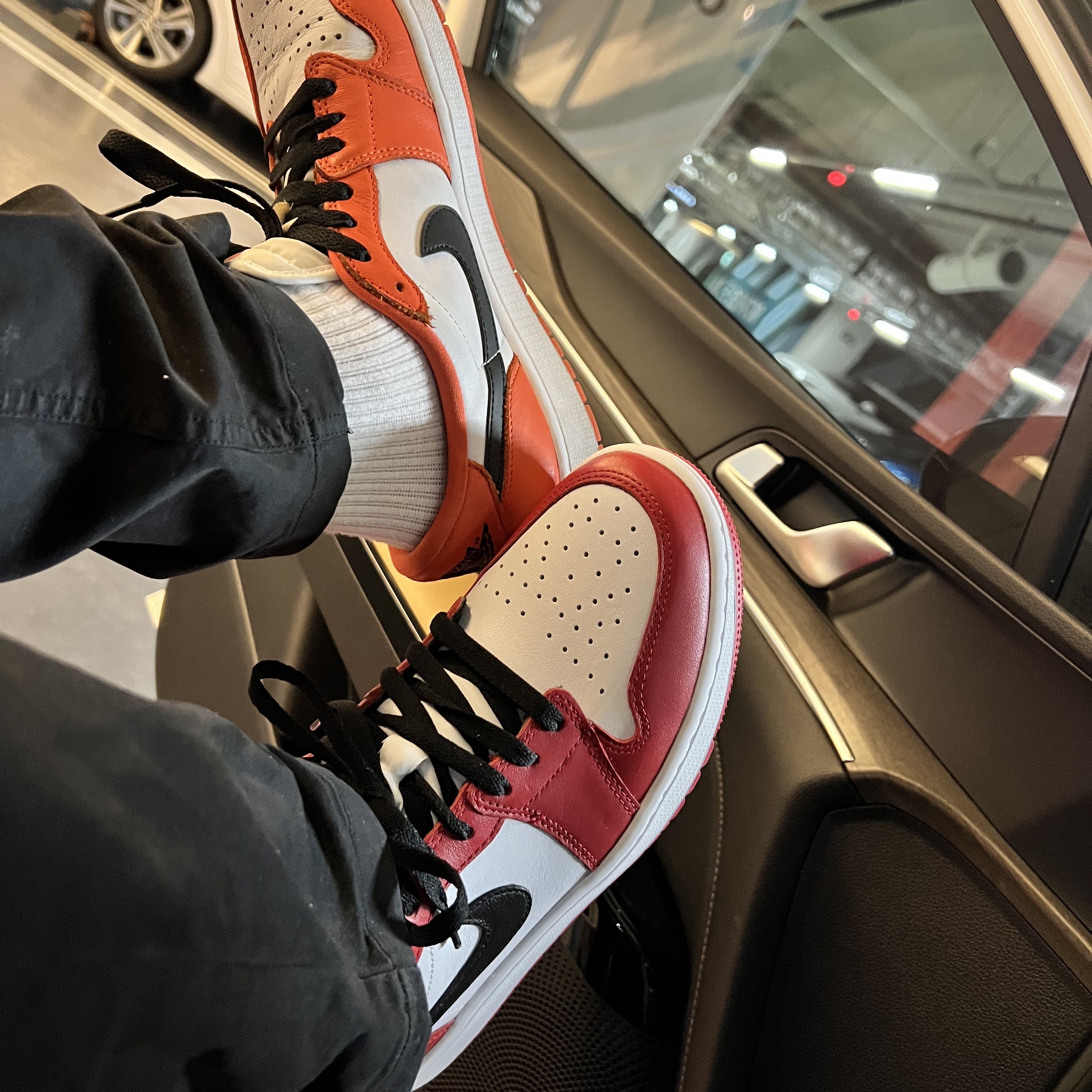 Jordan 1 Low Golf Chicago, Jordan 1 Low OG Starfish 착용 스타일