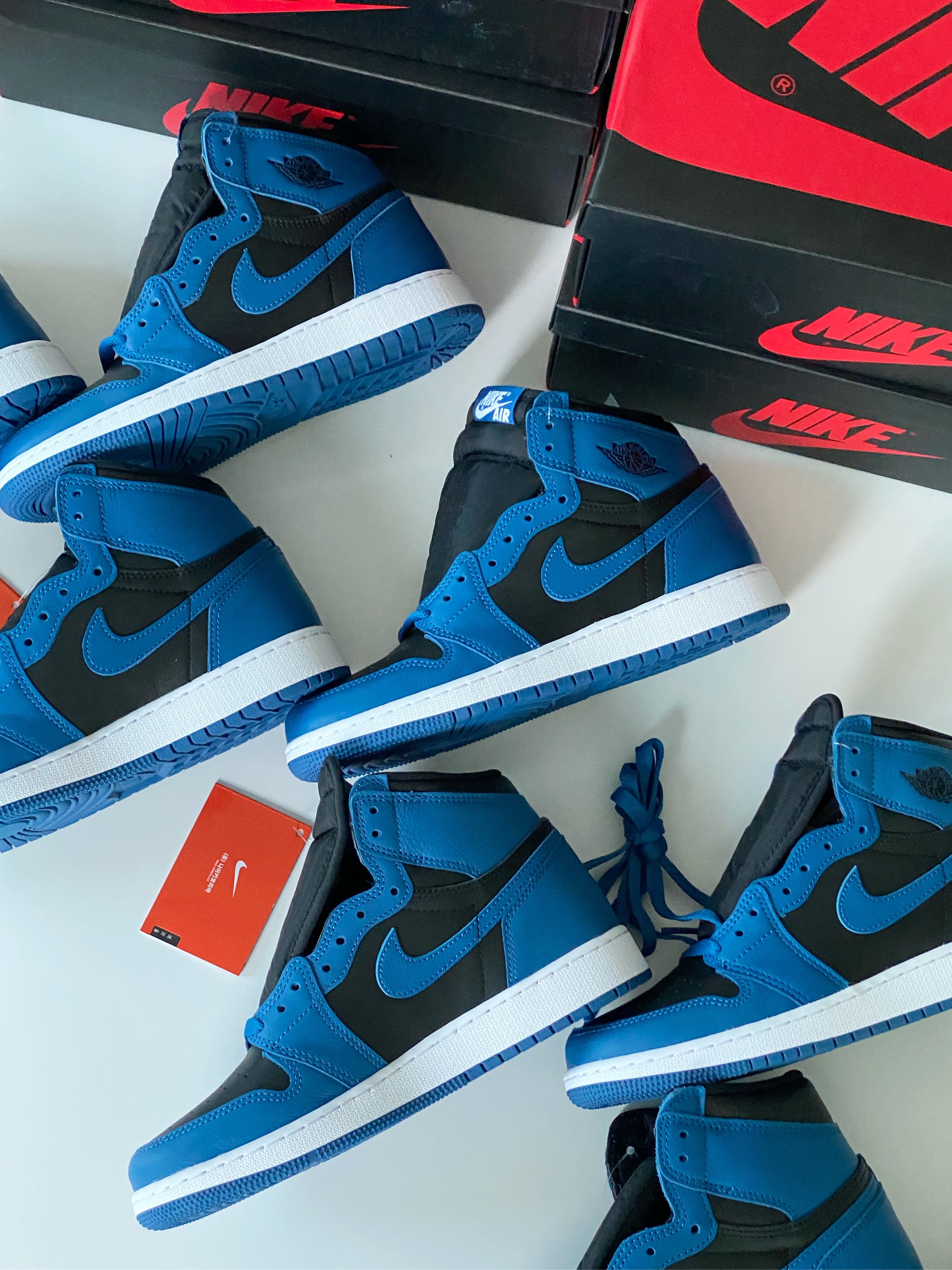 Jordan 1 Retro High OG Dark Marina Blue, (GS) Jordan 1 Retro High OG Dark Marina Blue 착용 스타일