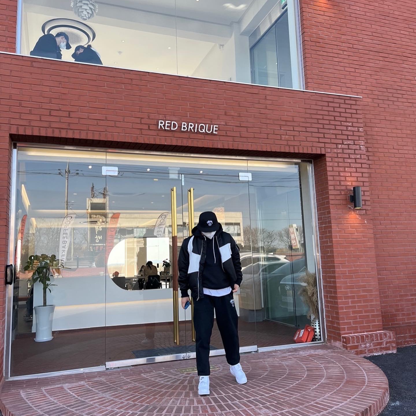 Nike x Peaceminusone Kwondo1 White, Nike x Stussy NRG ZR Fleece Pants Black - US/EU 착용 스타일 - 3