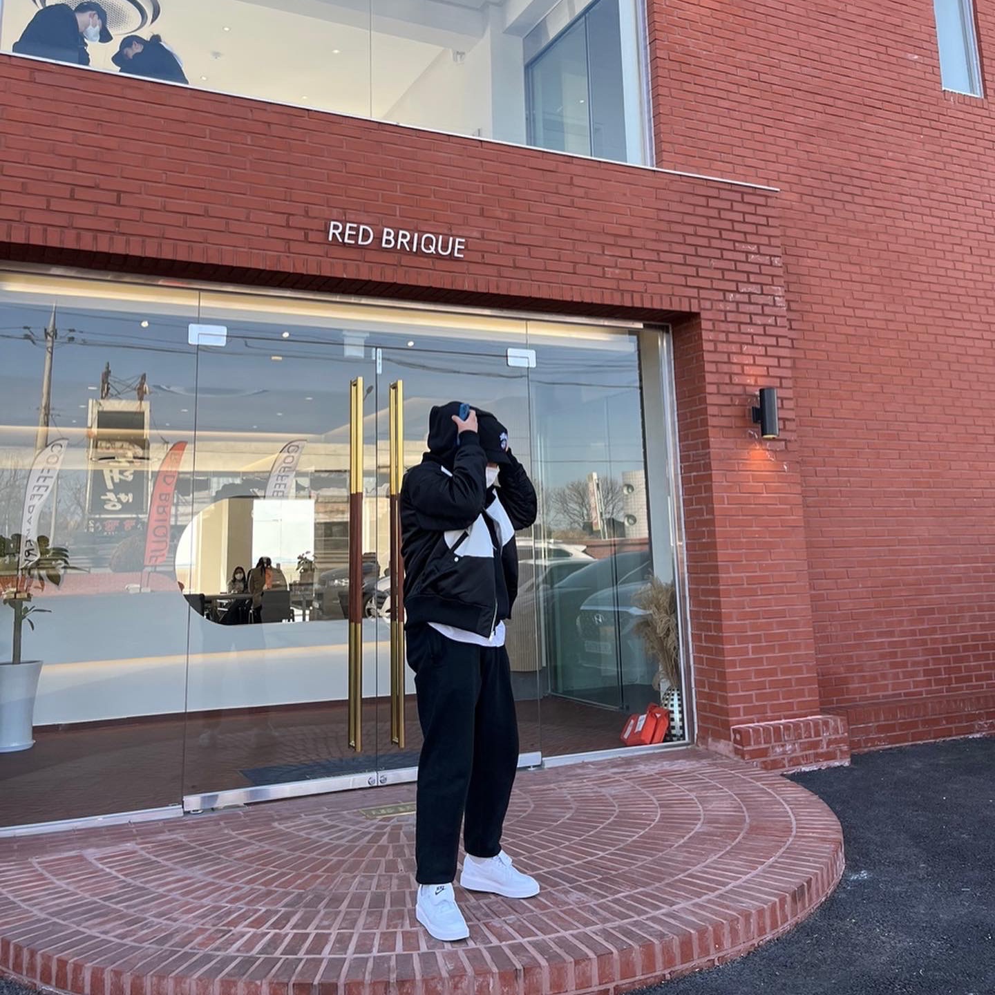 Nike x Peaceminusone Kwondo1 White, Nike x Stussy NRG ZR Fleece Pants Black - US/EU 착용 스타일 - 2
