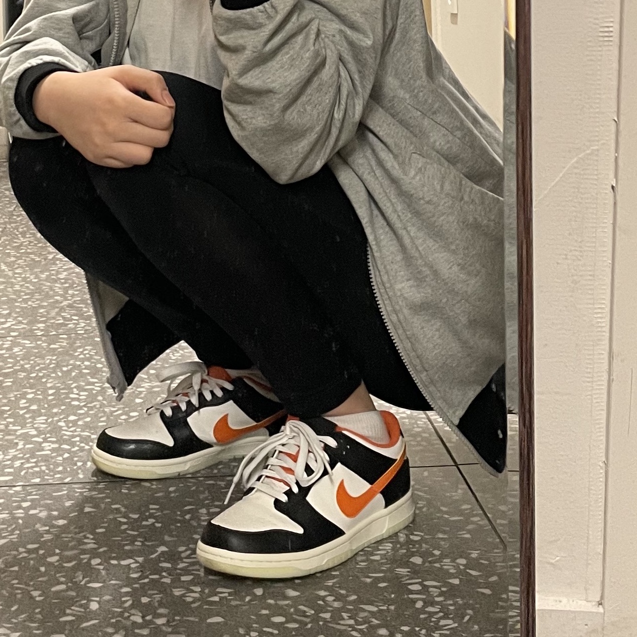 (GS) Nike Dunk Low PRM Halloween 착용 스타일 - 4
