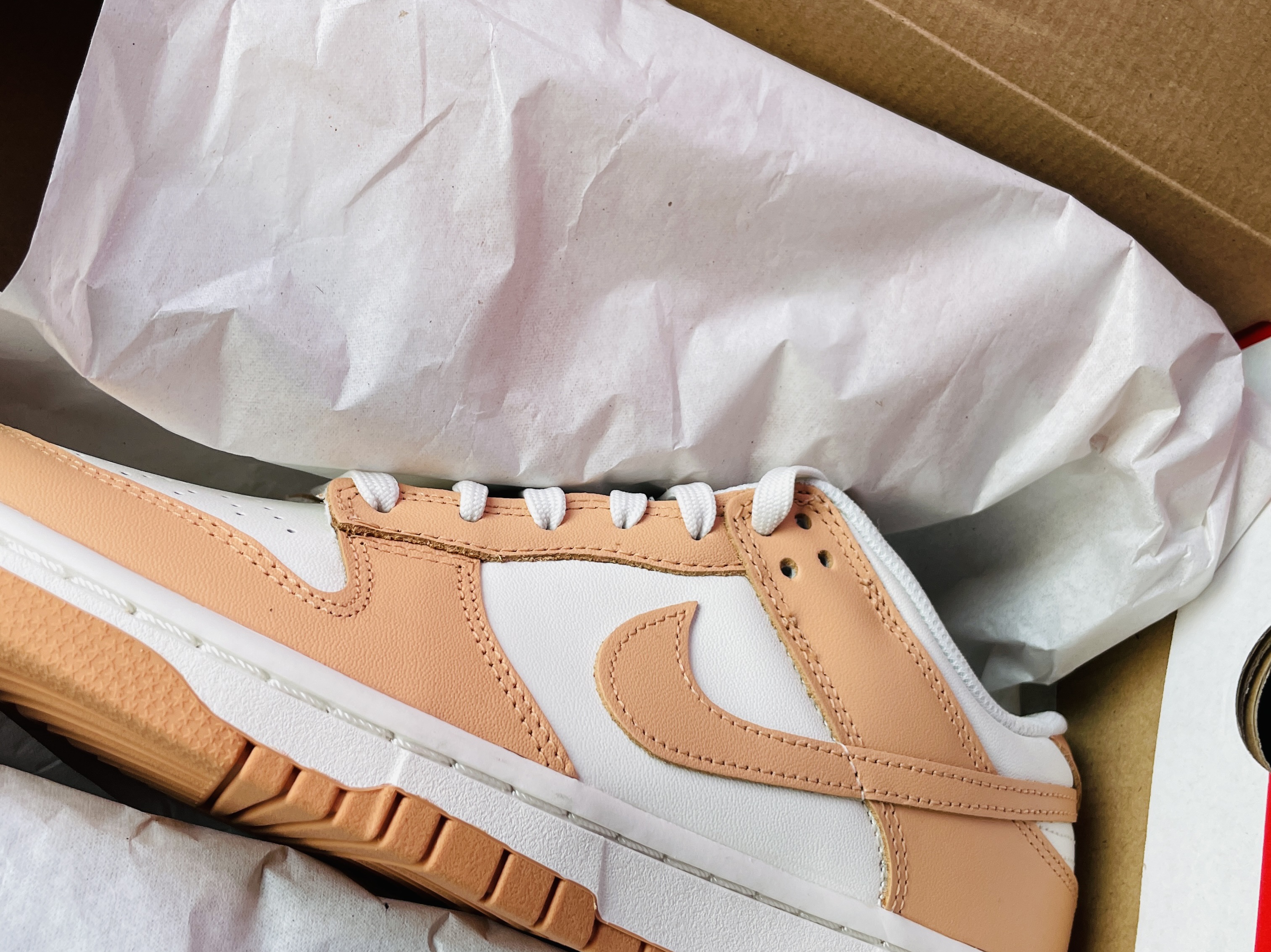 (W) Nike Dunk Low Harvest Moon 착용 스타일