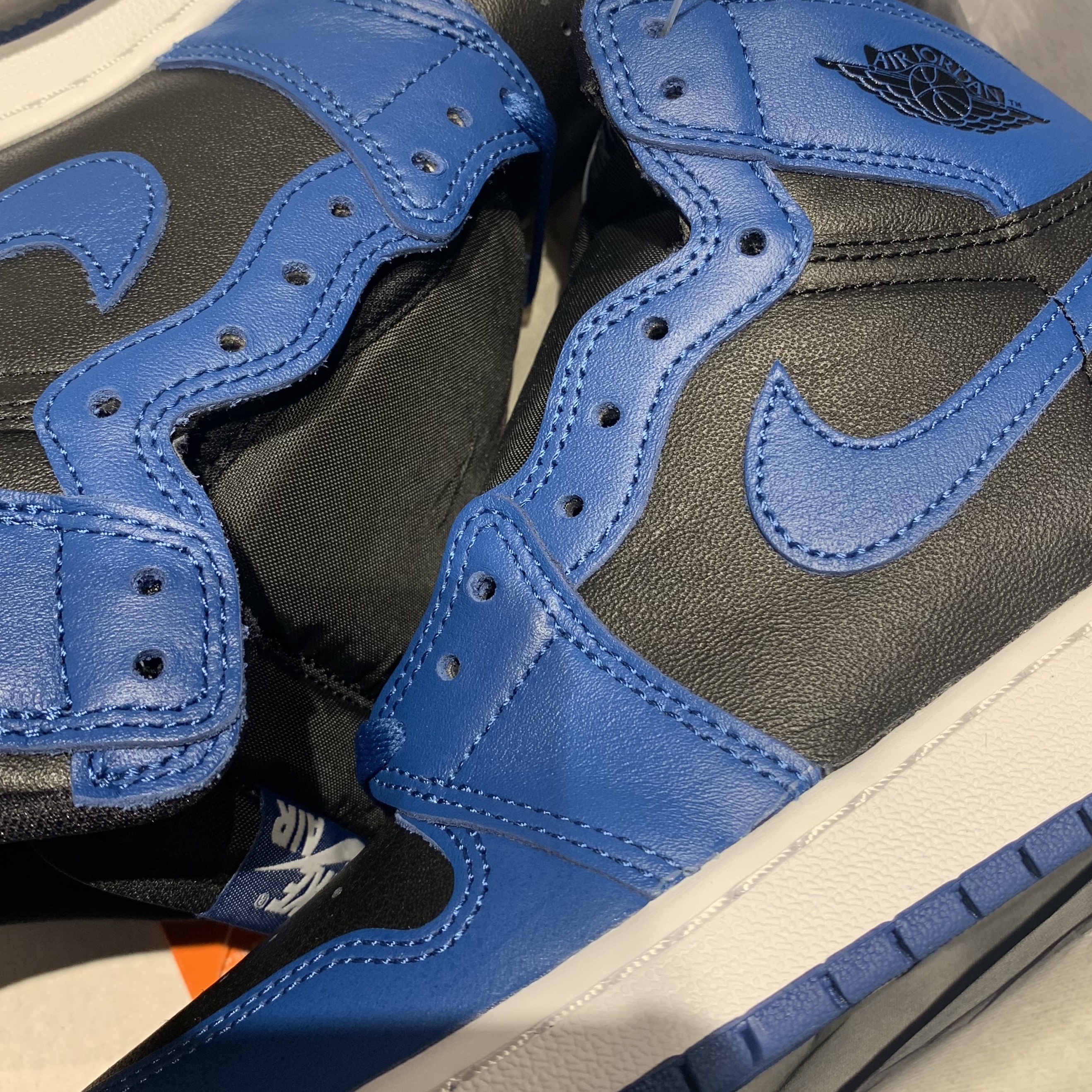 (GS) Jordan 1 Retro High OG Dark Marina Blue 착용 스타일