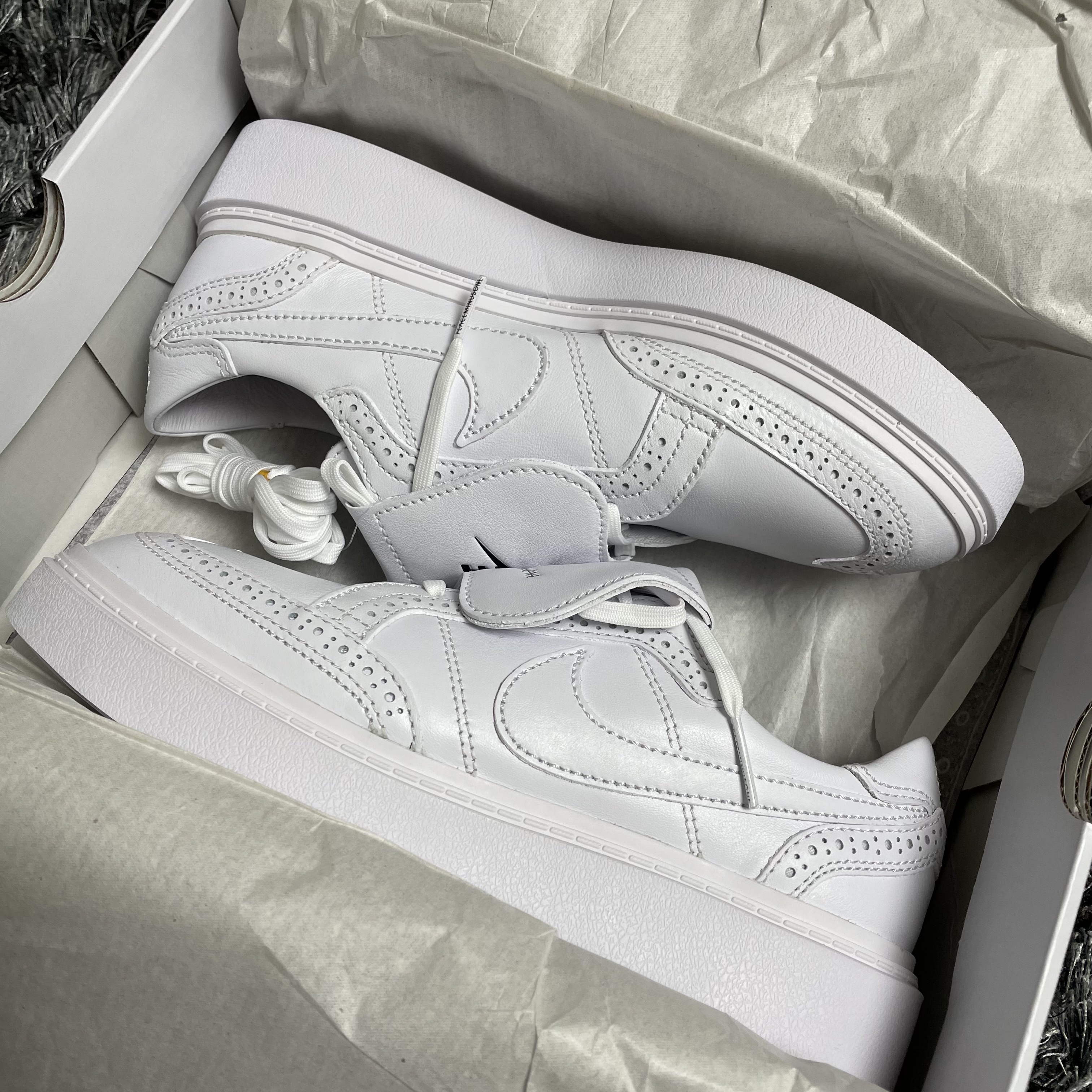 Nike x Peaceminusone Kwondo1 White 착용 스타일