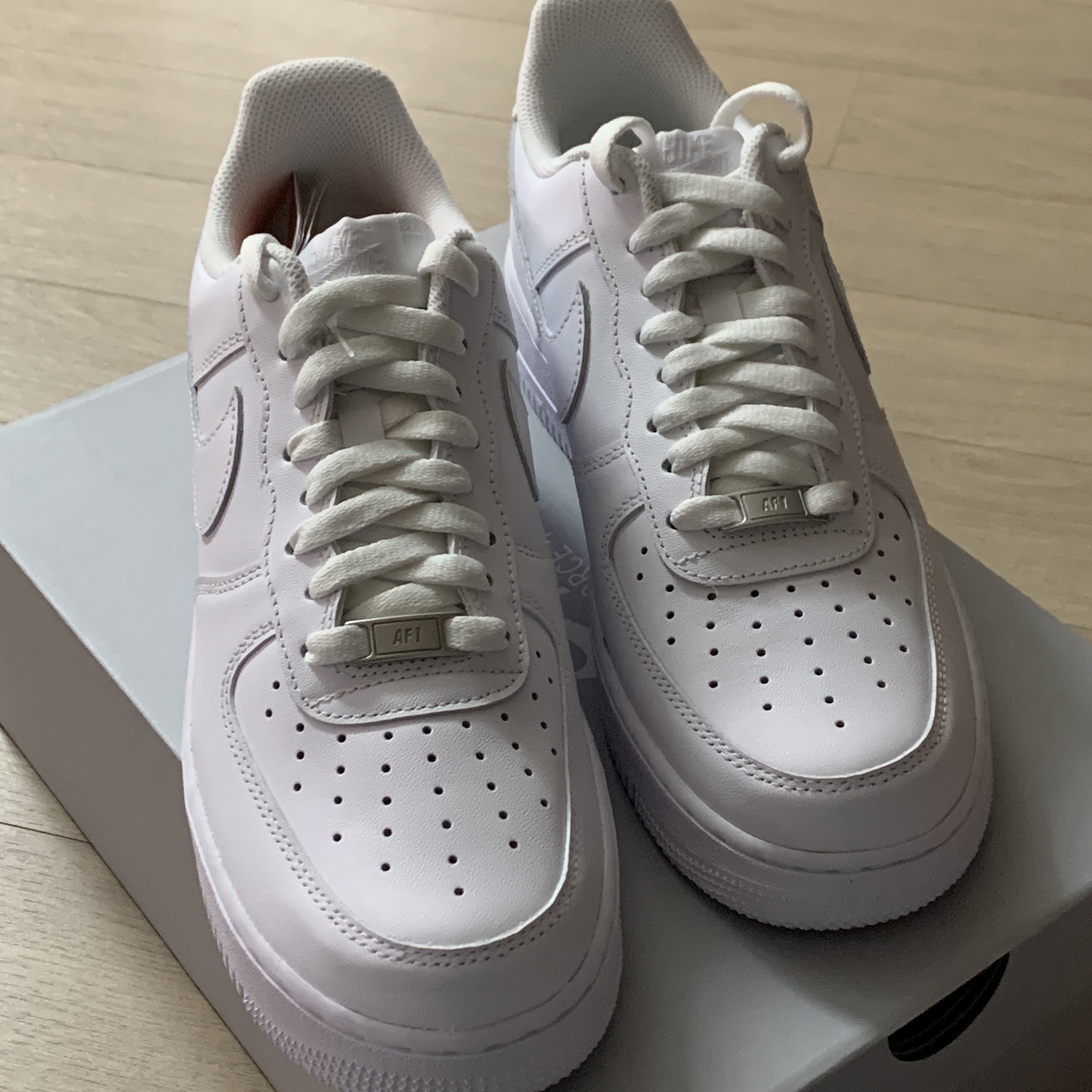 Nike Air Force 1 '07 Low White 착용 스타일