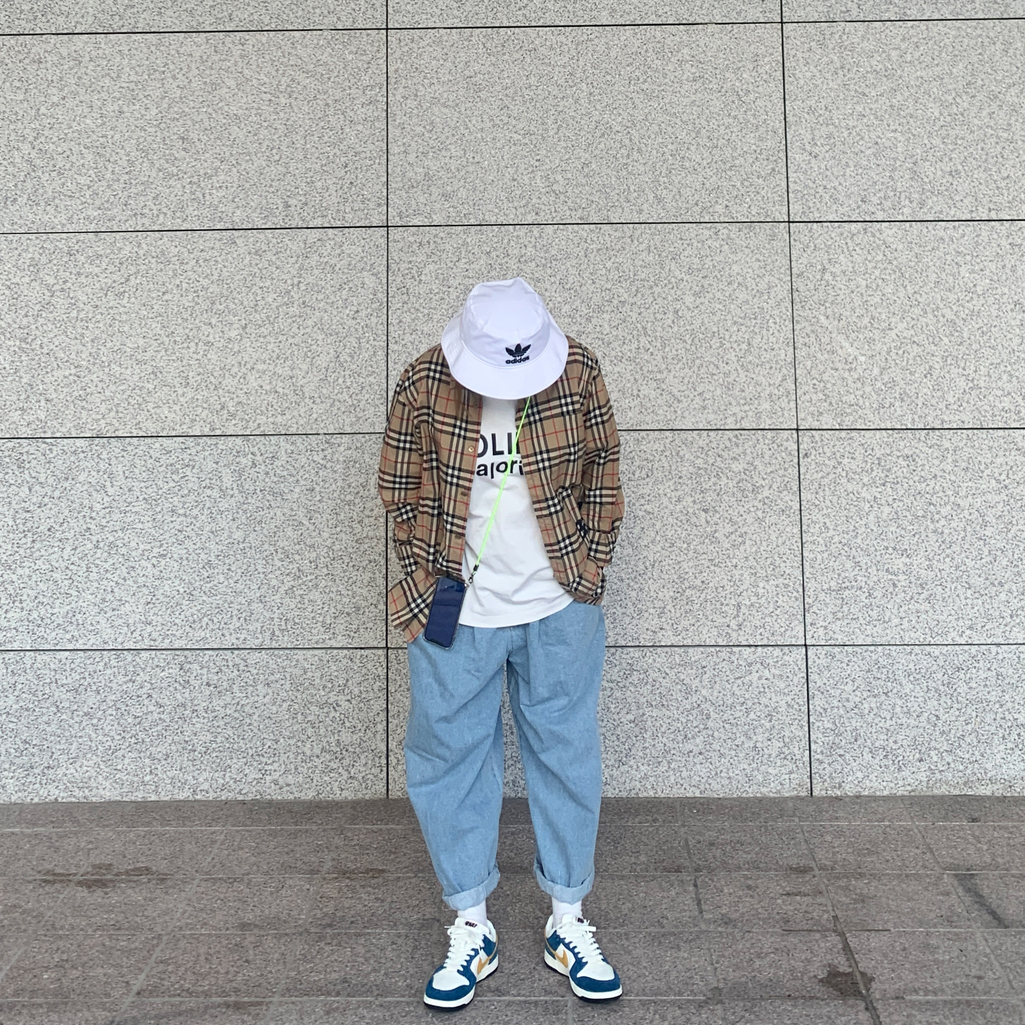 Nike x Kasina Dunk Low 80's Bus 착용 스타일