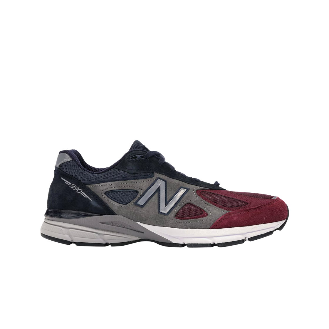 뉴발란스 990v4 메이드 인 USA 버건디 네이비(New Balance 990v4 Made in USA Burgundy Navy)