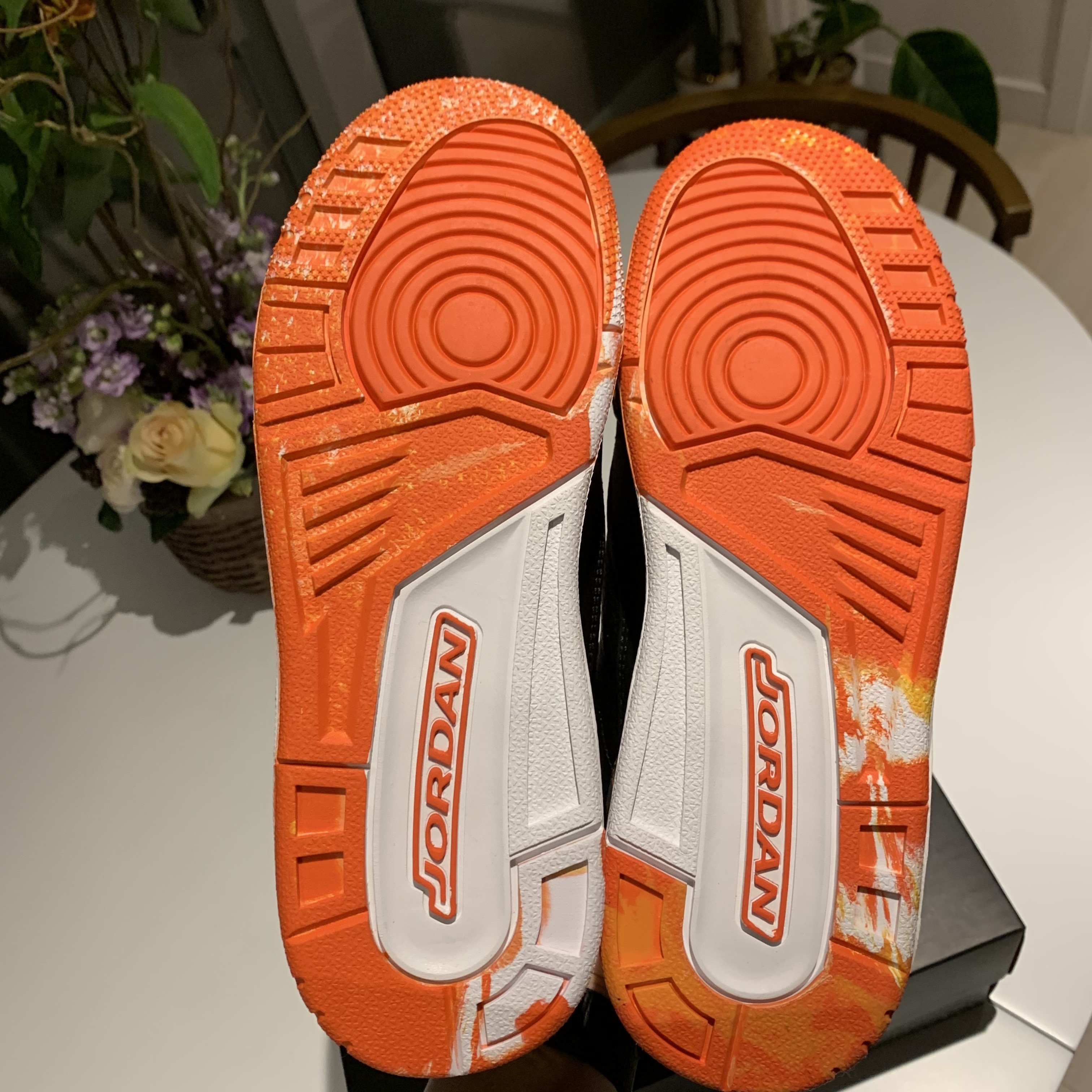 (GS) Jordan 3 Retro Kumquat 착용 스타일 - 5