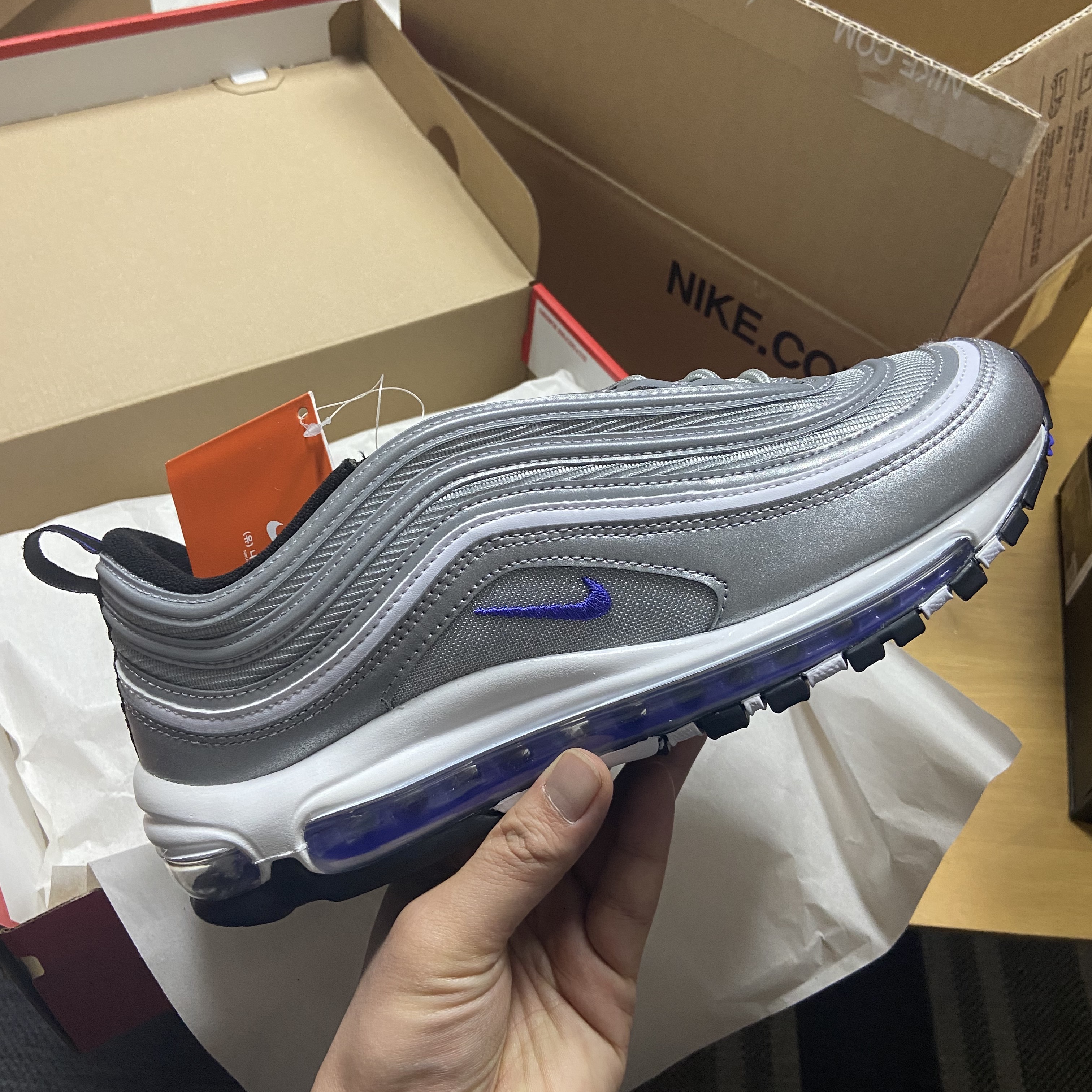 Nike Air Max 97 Persian Violet 착용 스타일