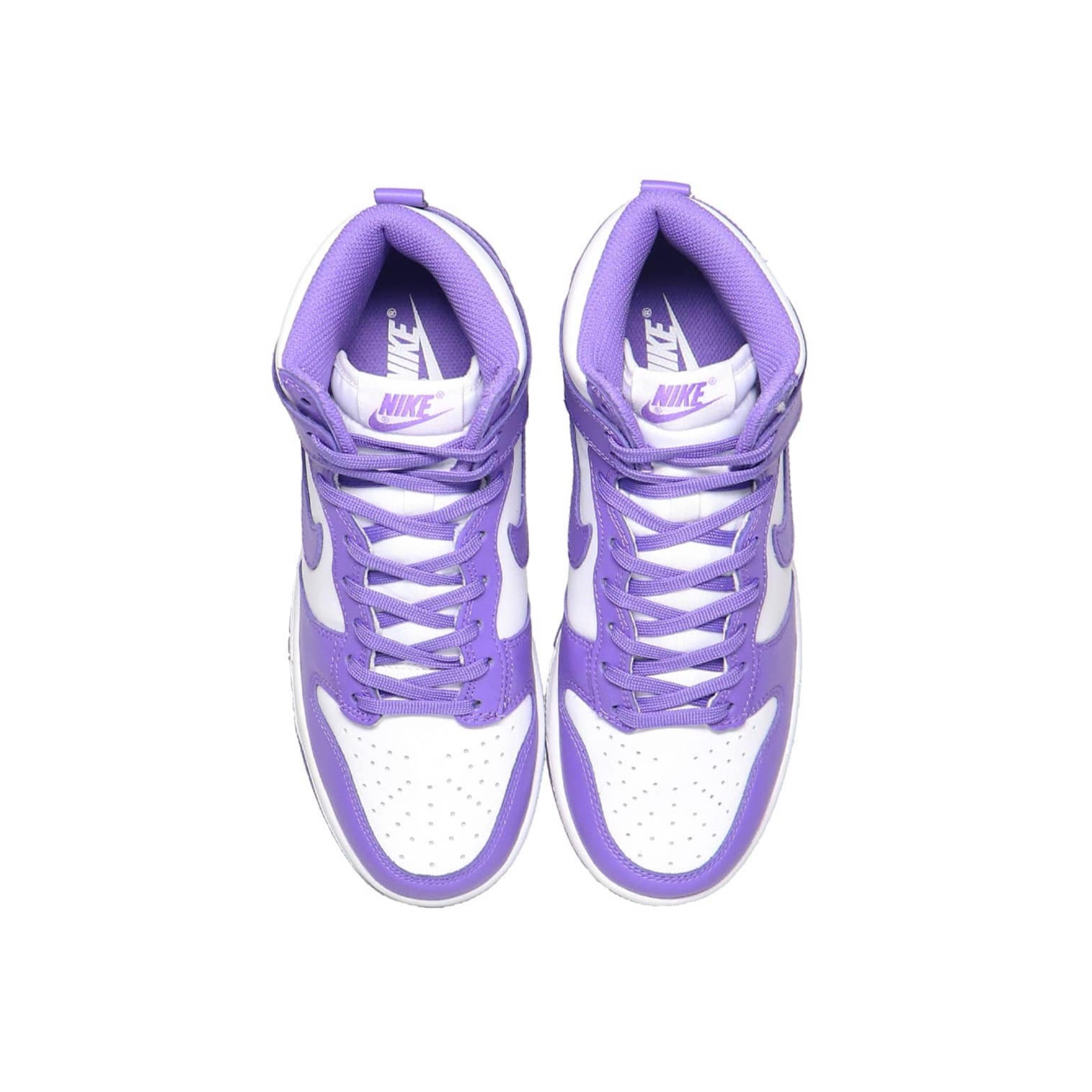 (W) Nike Dunk High Psychic Purple 착용 스타일 - 4