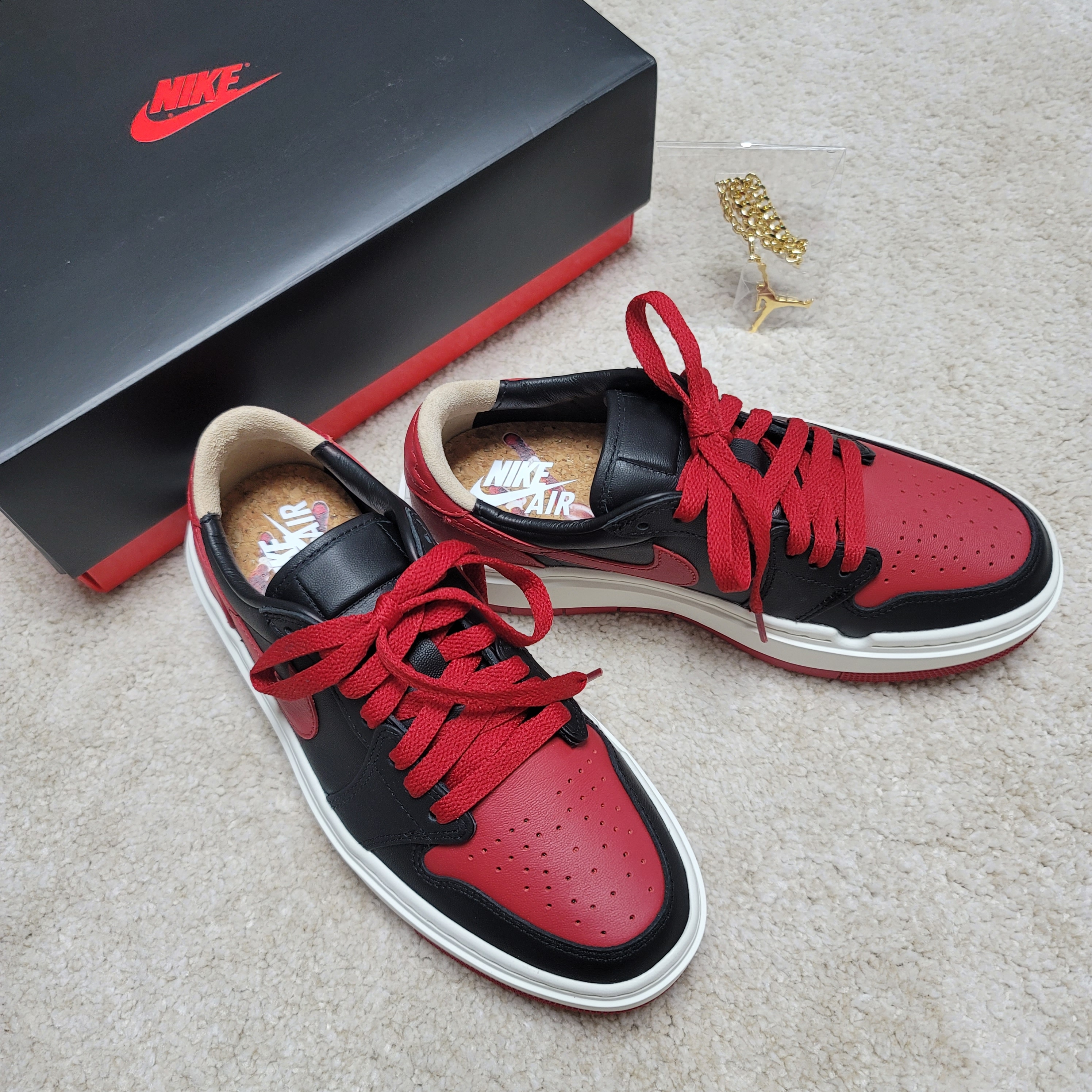 (W) Jordan 1 Elevate Low SE Bred 착용 스타일