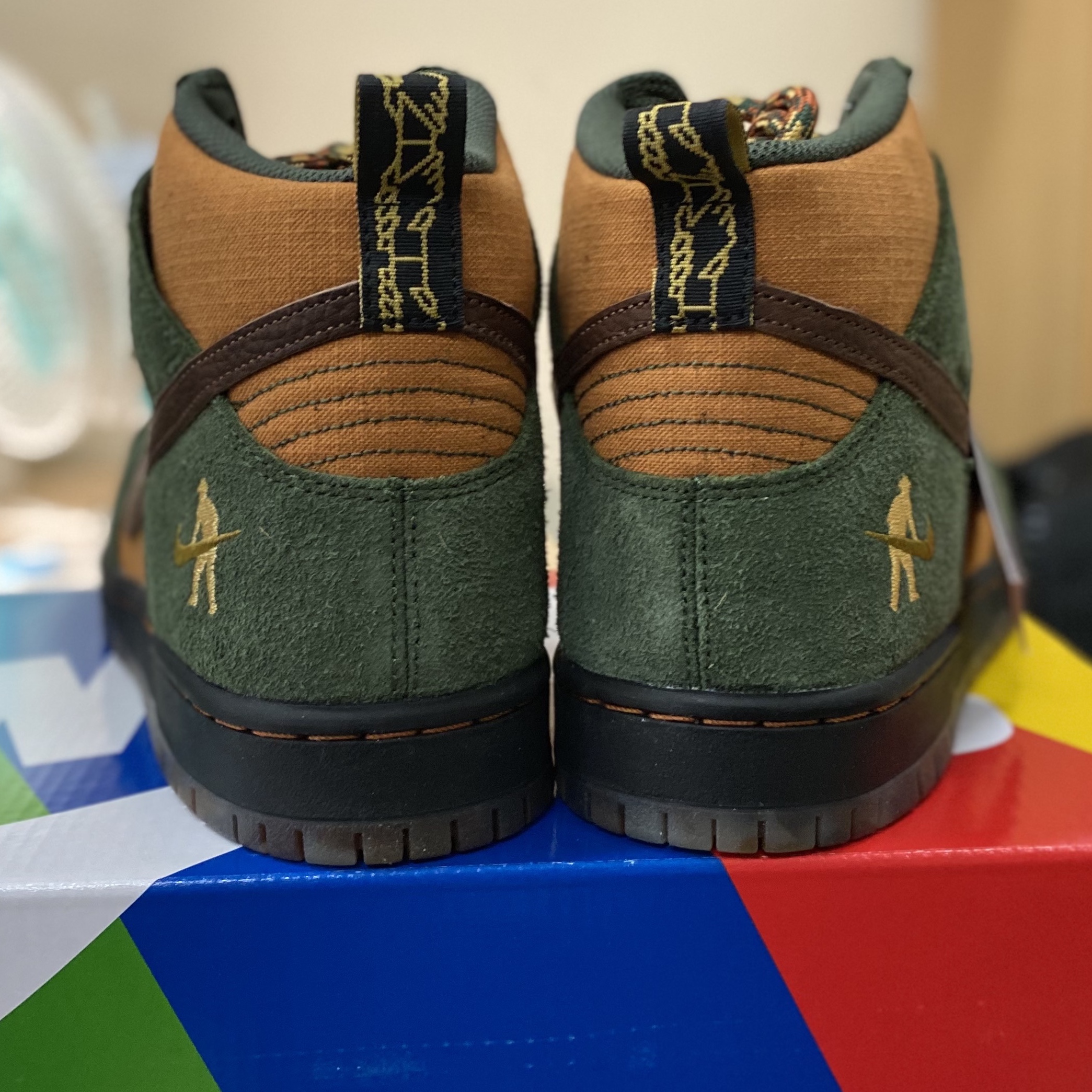 Nike SB Dunk High Pro QS Pass~Port 착용 스타일 - 3