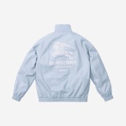 Supreme x Burberry Leather Track Jacket Pastel Blue - 22SS