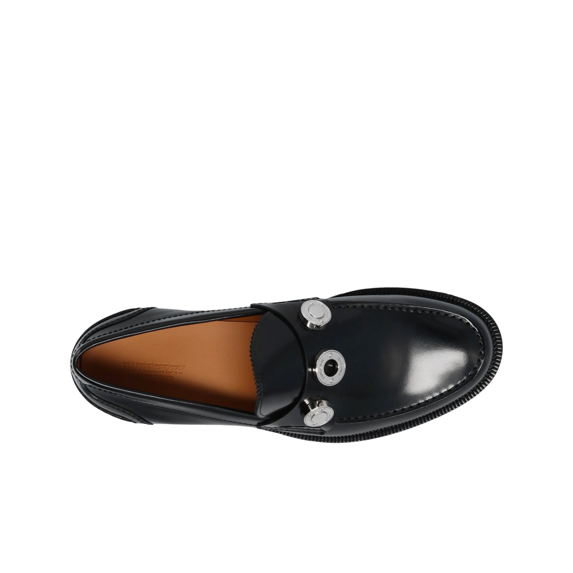 버버리 프레드 로고 로퍼 블랙(Burberry Fred Logo Loafers Black) - 2