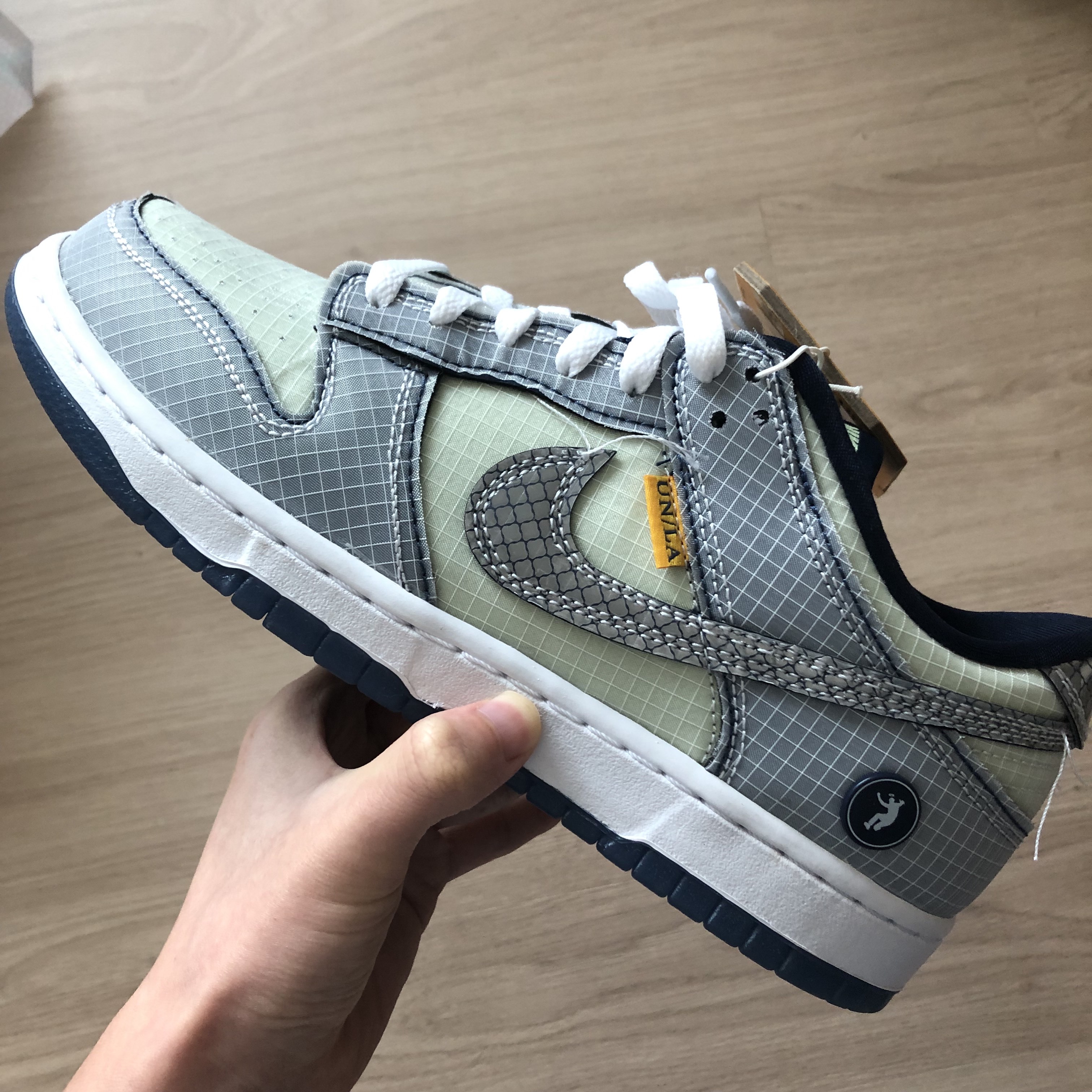 Nike x Union Dunk Low Passport Pack Pistachio 착용 스타일