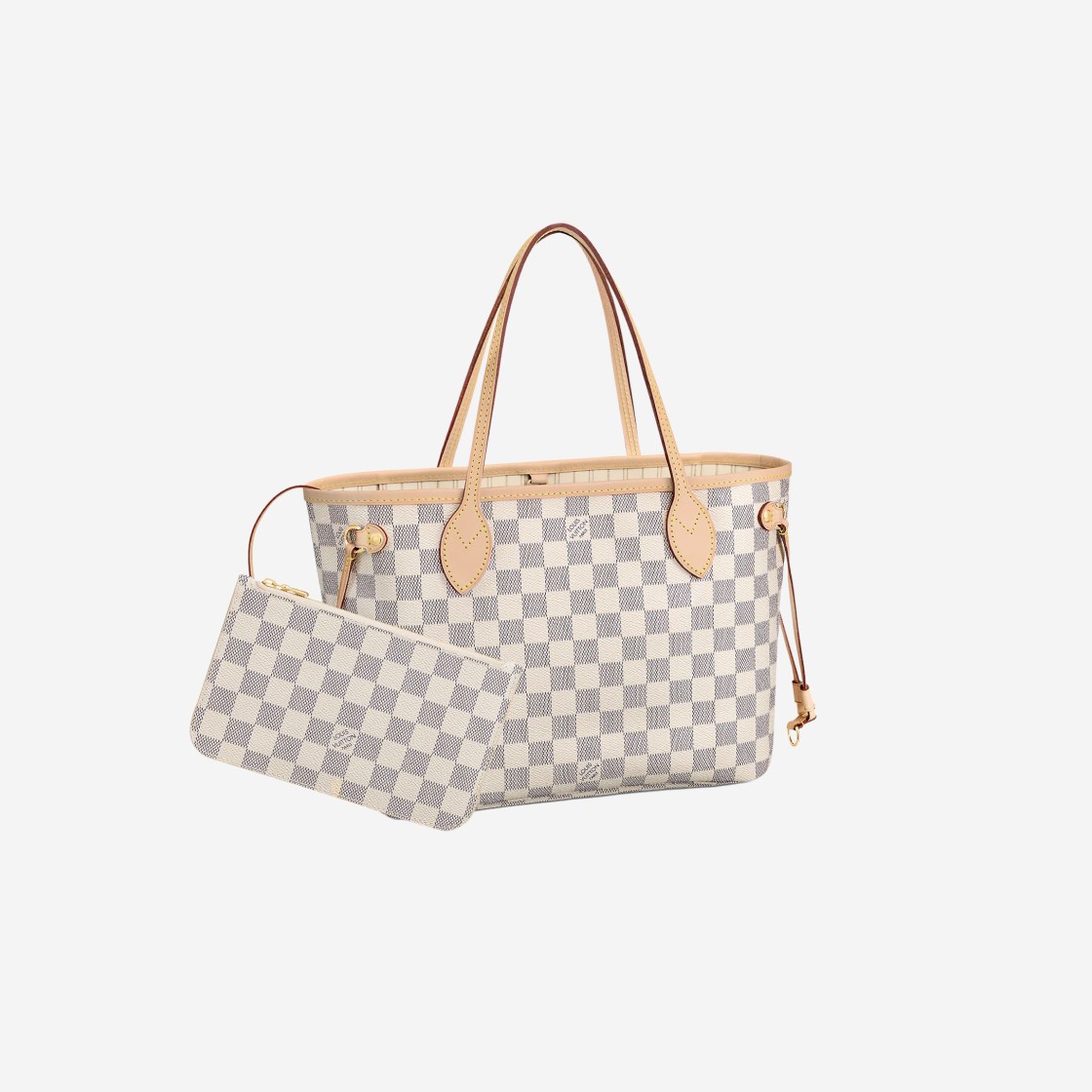 Louis Vuitton Neverfull PM Damier Azur 상세 이미지 2