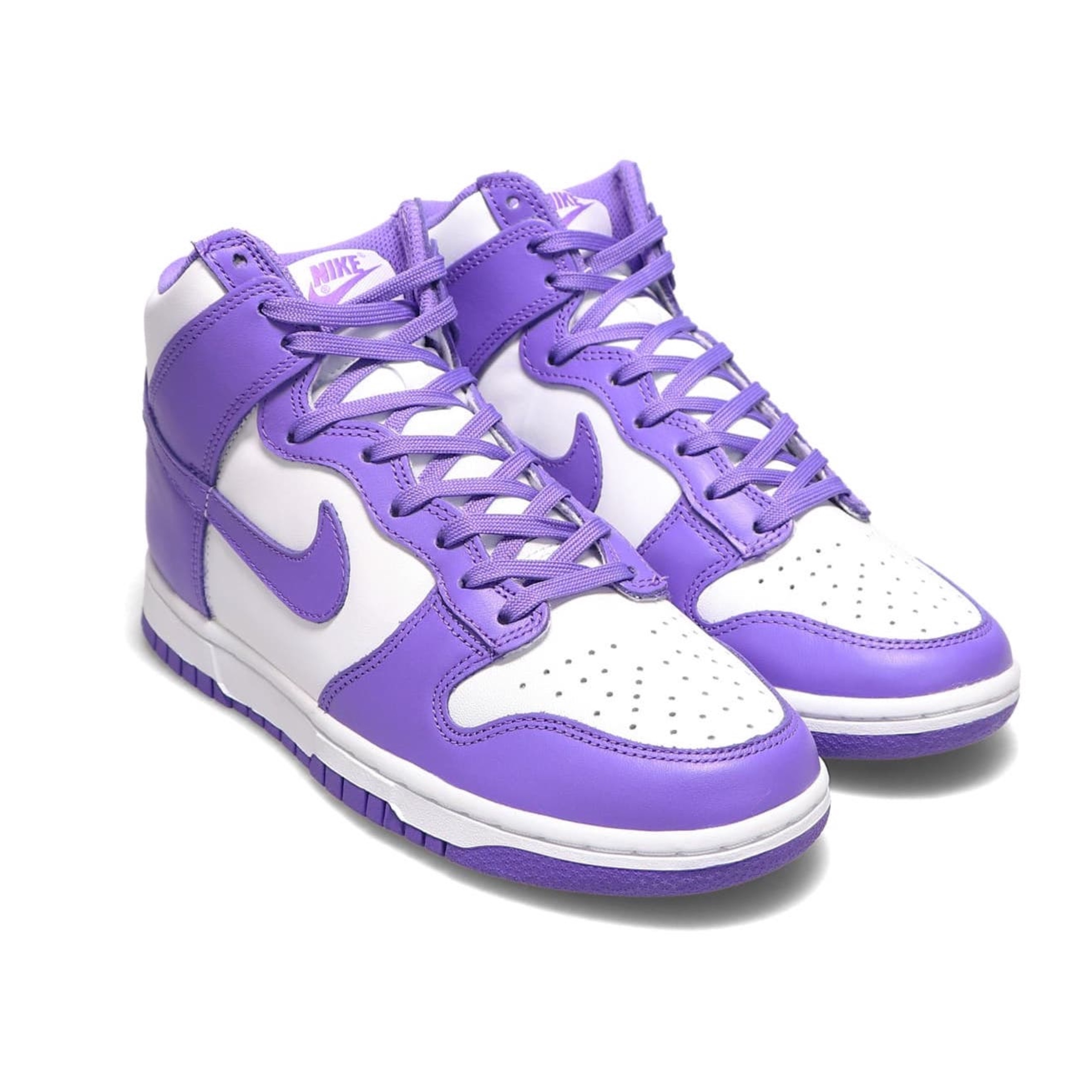(W) Nike Dunk High Psychic Purple 착용 스타일 - 2