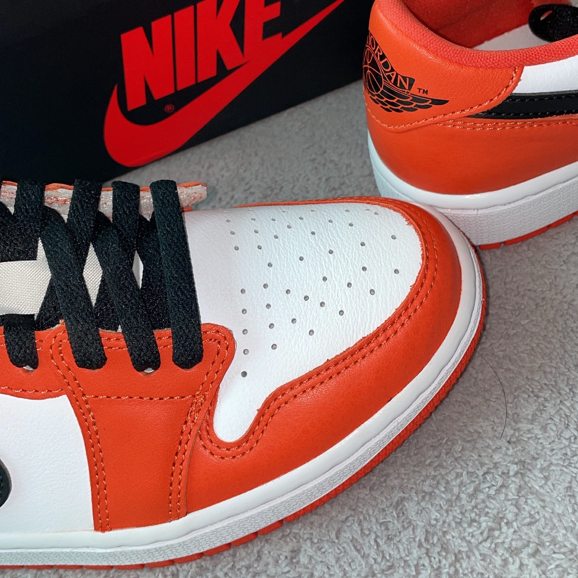 (W) Jordan 1 Low OG Starfish 착용 스타일 - 2