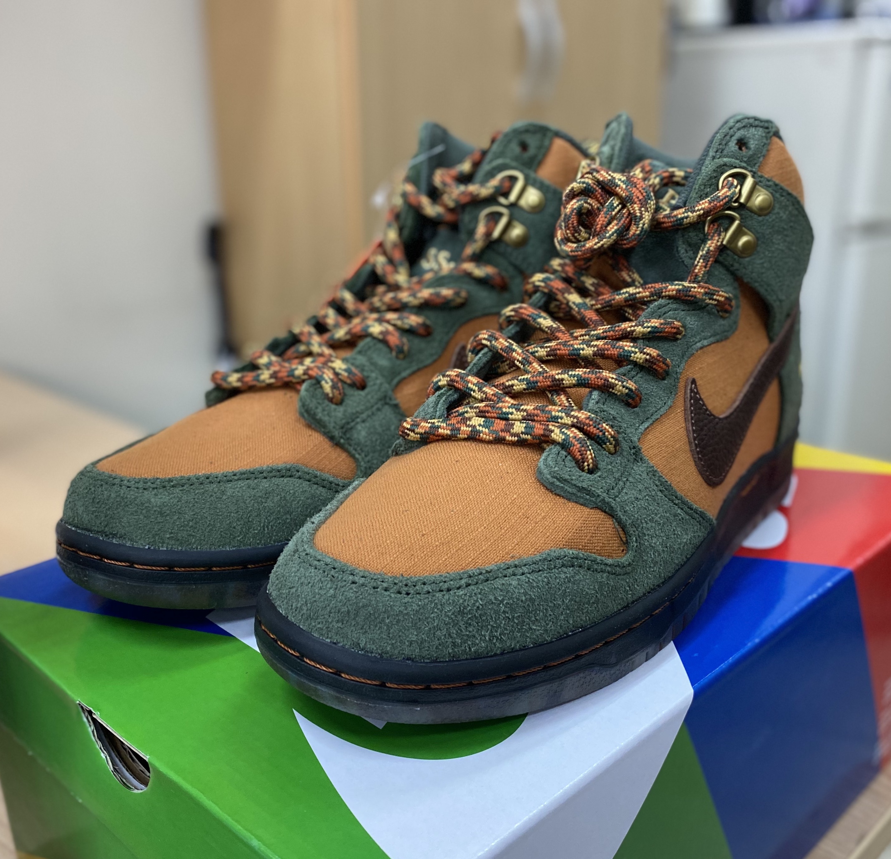 Nike SB Dunk High Pro QS Pass~Port 착용 스타일 - 1