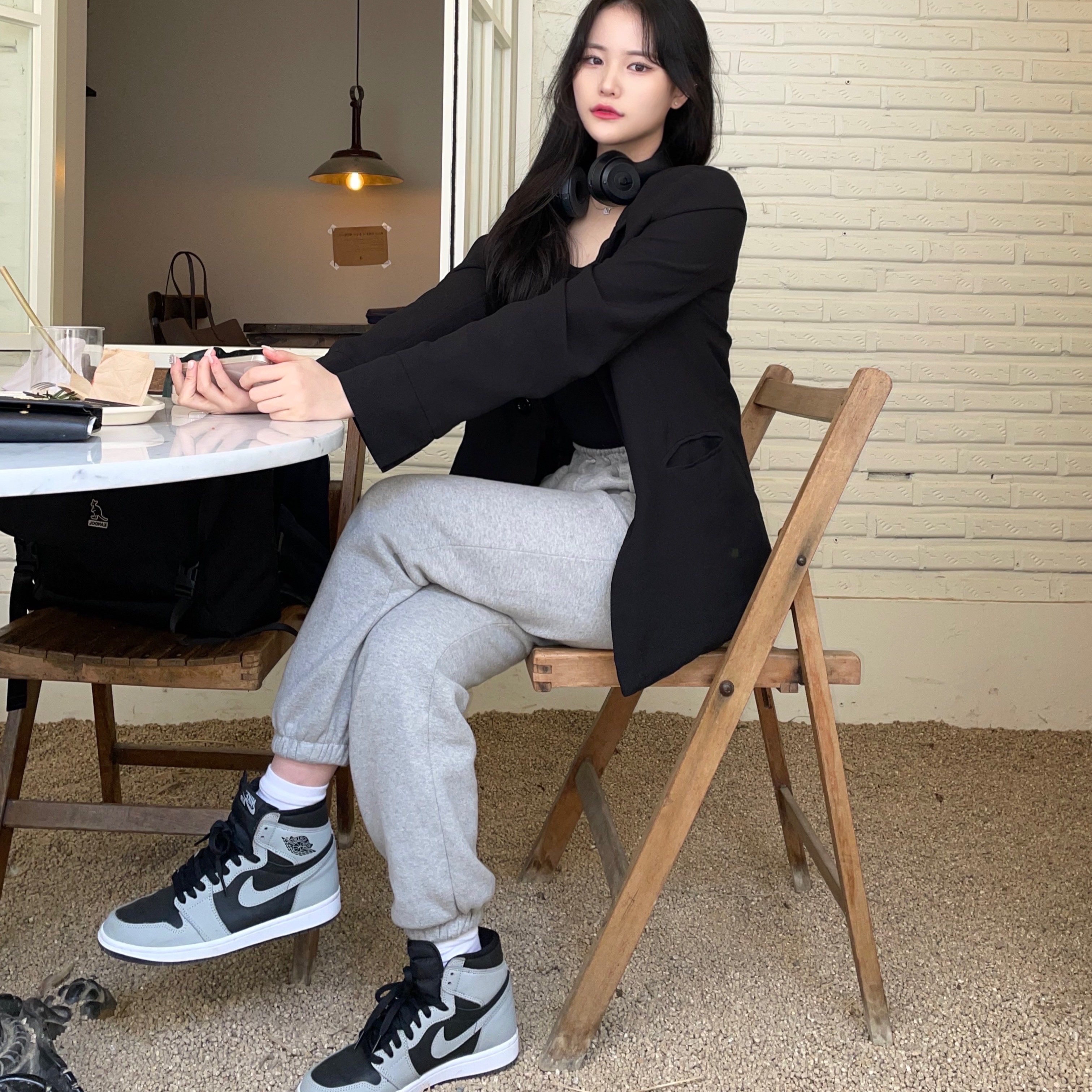 Jordan 1 Retro High OG Shadow 2.0 착용 스타일 - 2