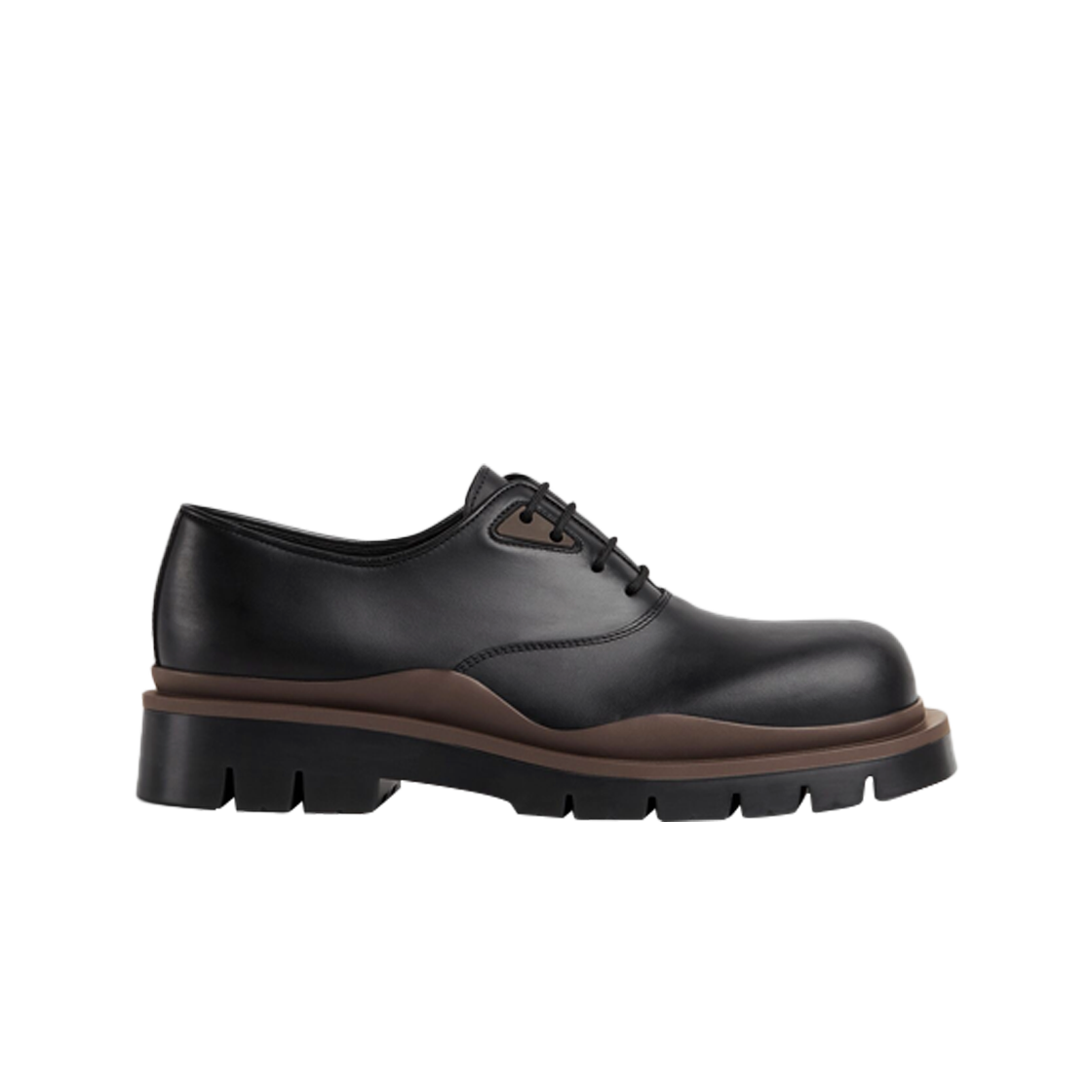 보테가 베네타 타이어 레이스업 블랙 폰덴테(Bottega Veneta Tire Lace-Up Black Fondant) - 1