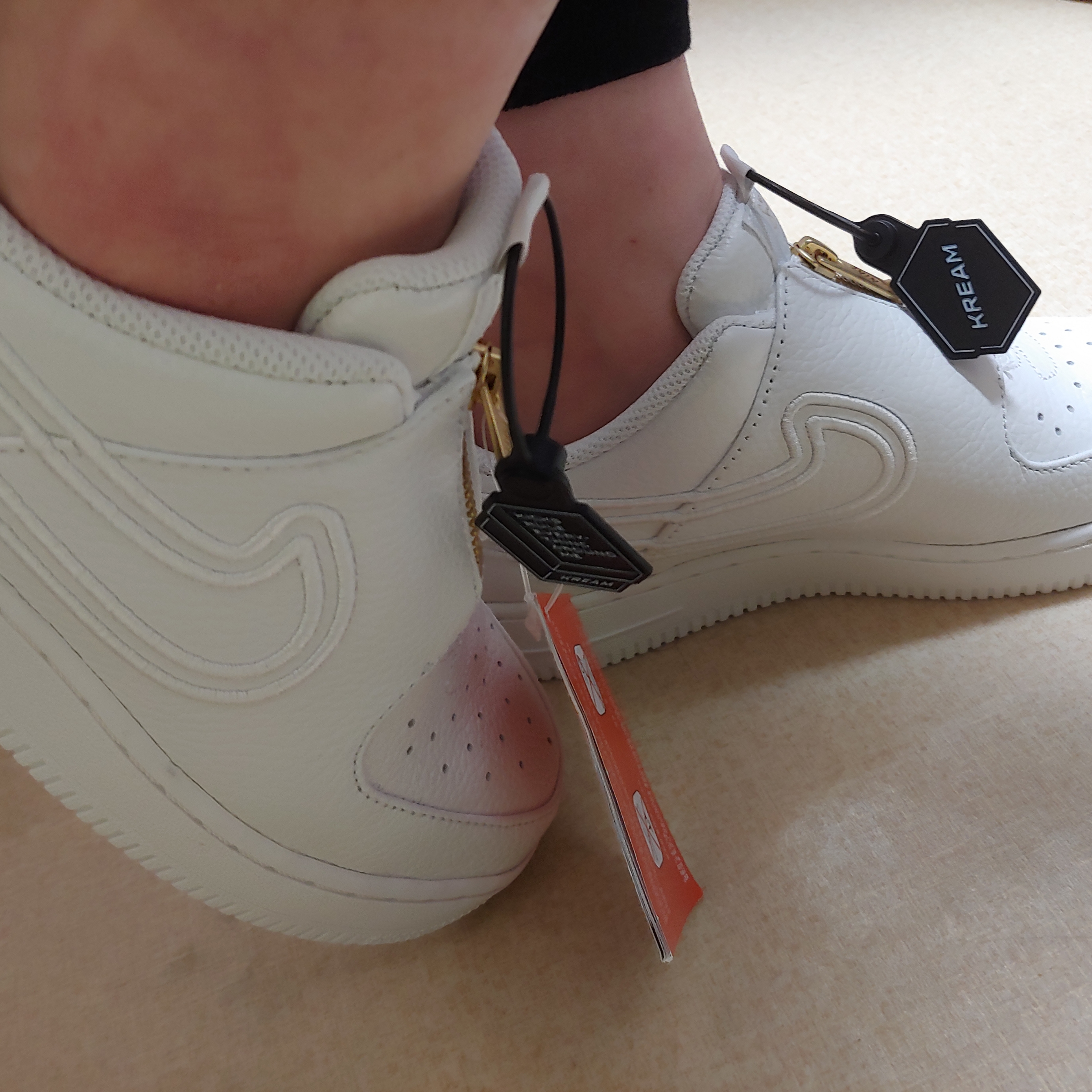 (W) Nike x Serena Williams Air Force 1 LXX Summit White 착용 스타일 - 2