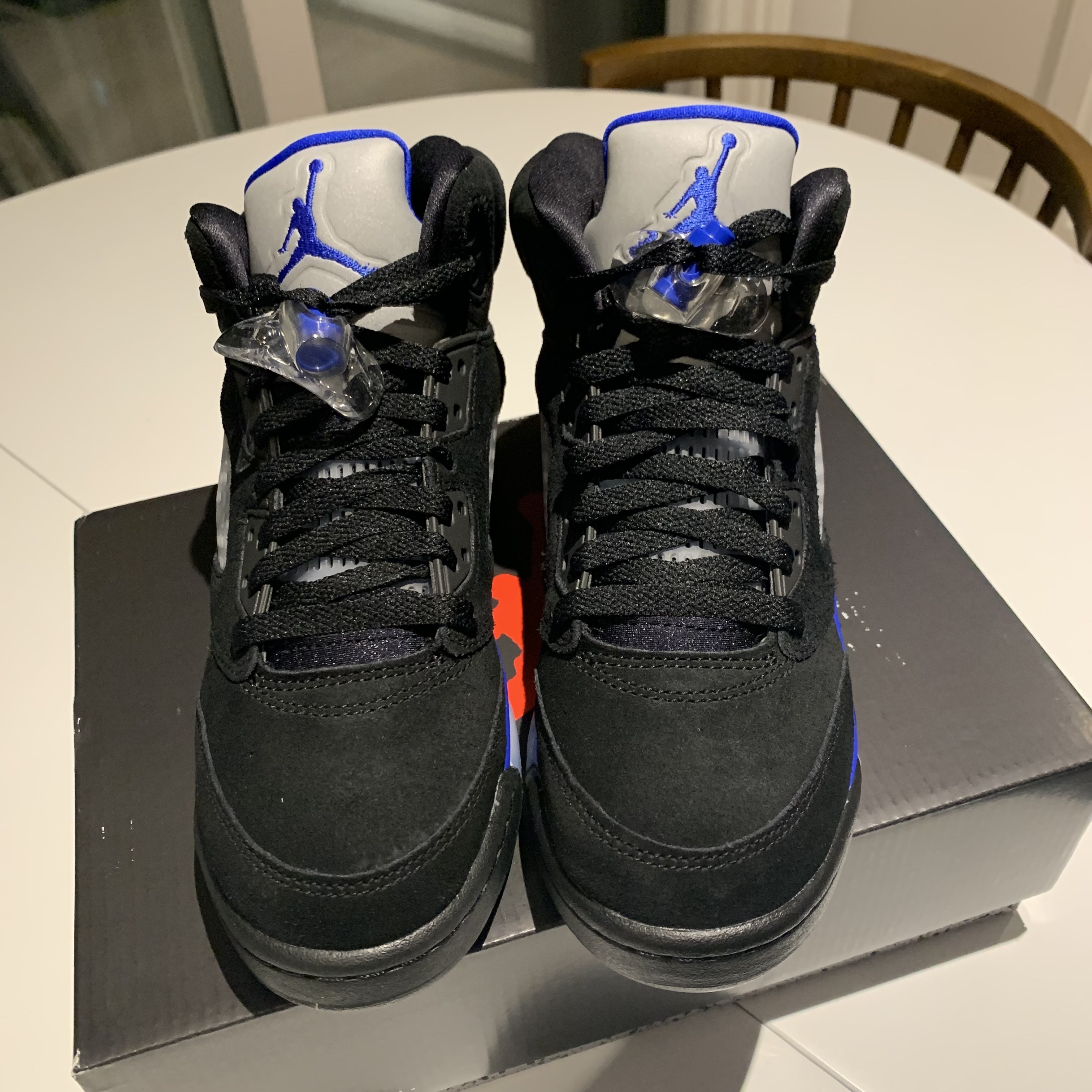 (GS) Jordan 5 Retro Racer Blue 착용 스타일 - 2