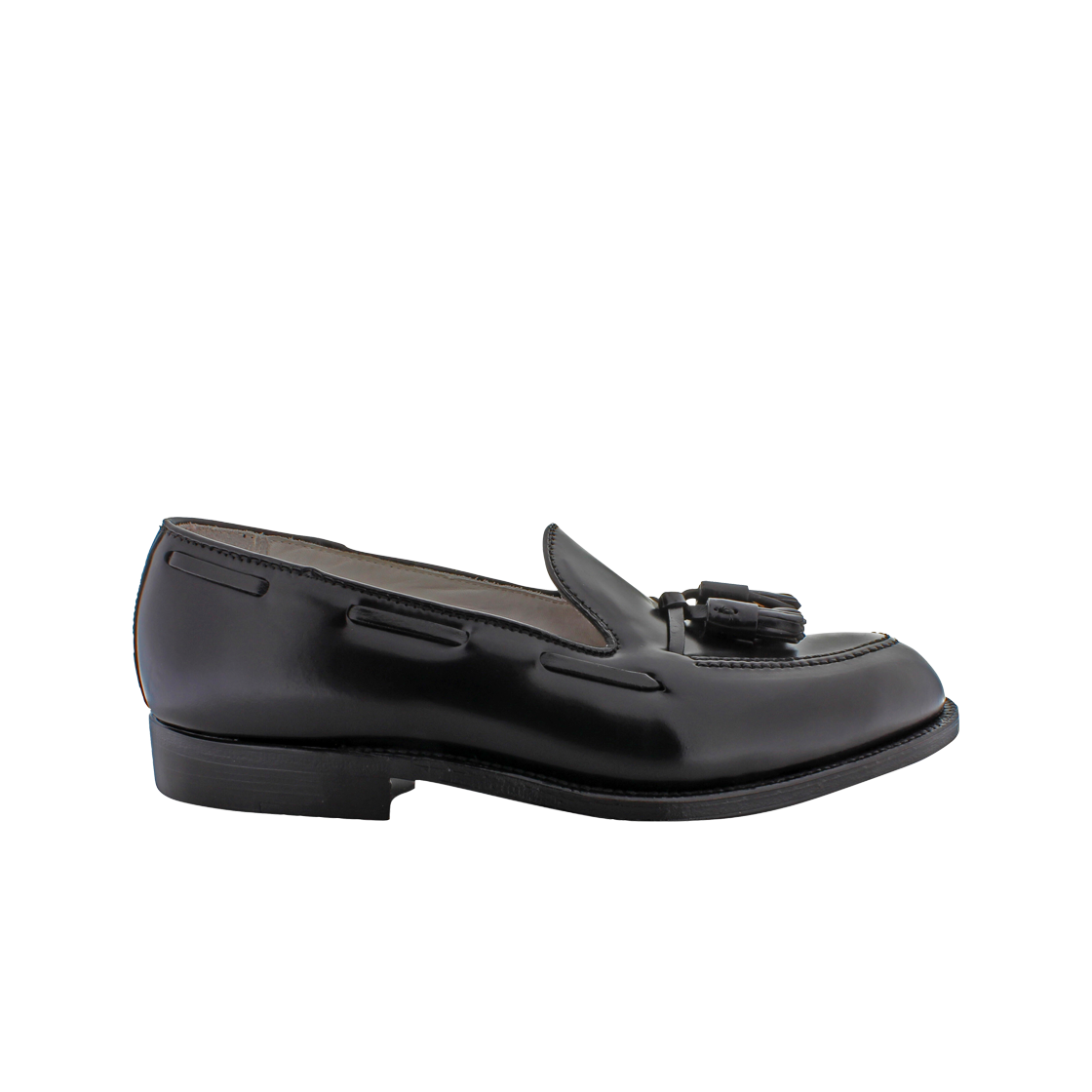 알든 664 쉘 코도반 태슬 로퍼 블랙 - D(Alden 664 Shell Cordovan Tassel Loafers Black - D)