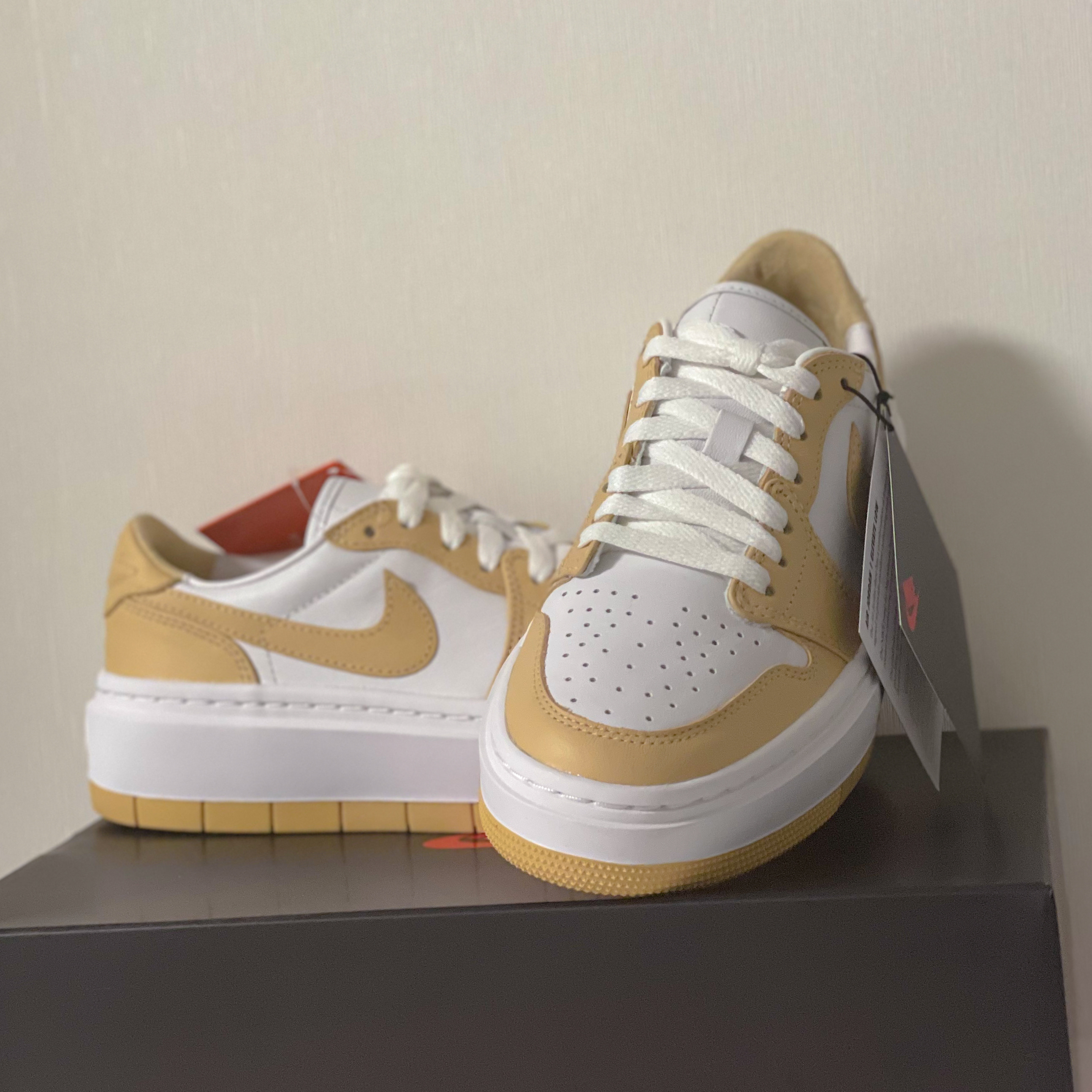 (W) Jordan 1 Elevate Low White Onyx 착용 스타일