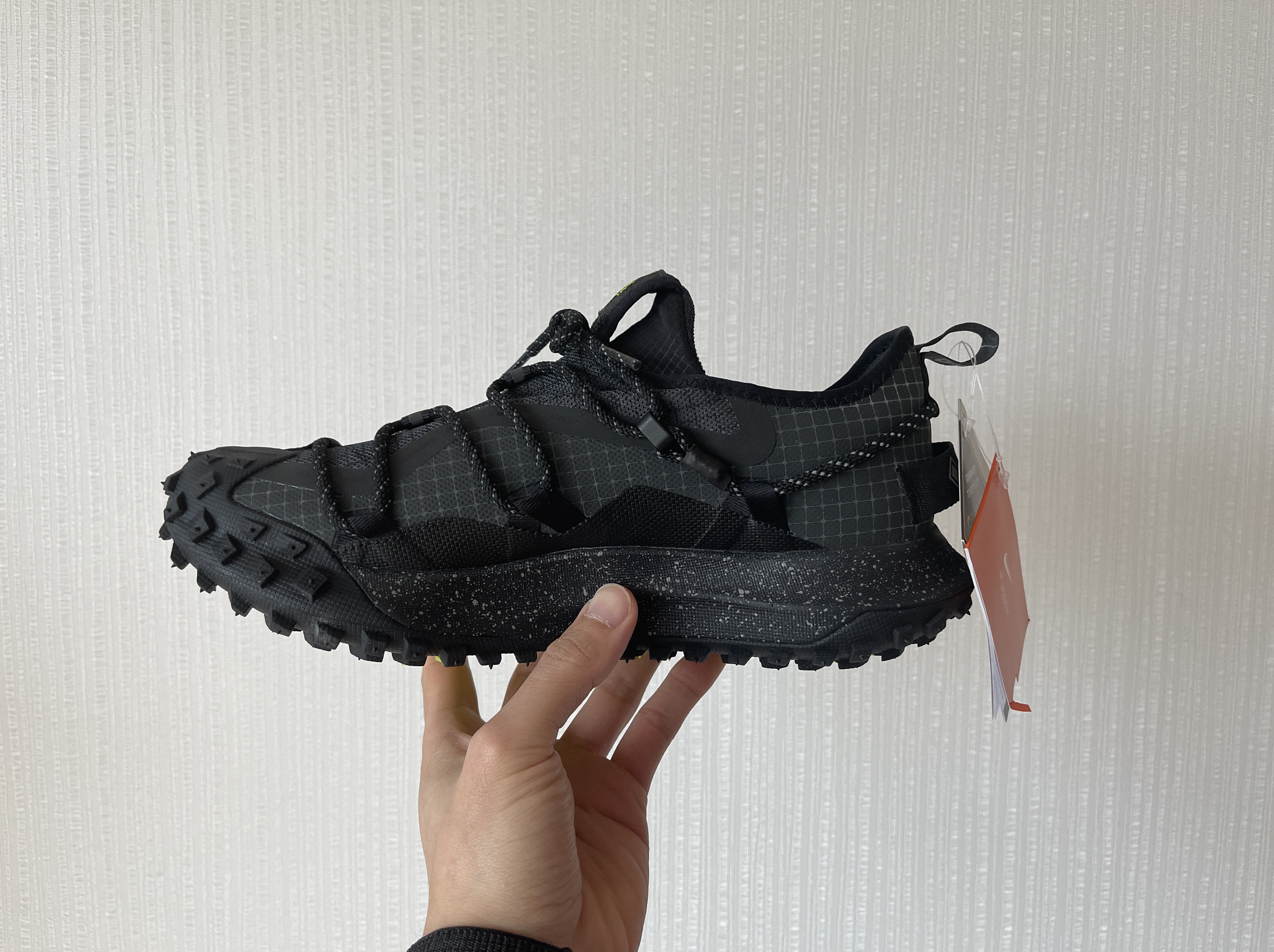 Nike ACG Mountain Fly Low Gore-Tex SE Dark Smoke Grey 착용 스타일 - 1