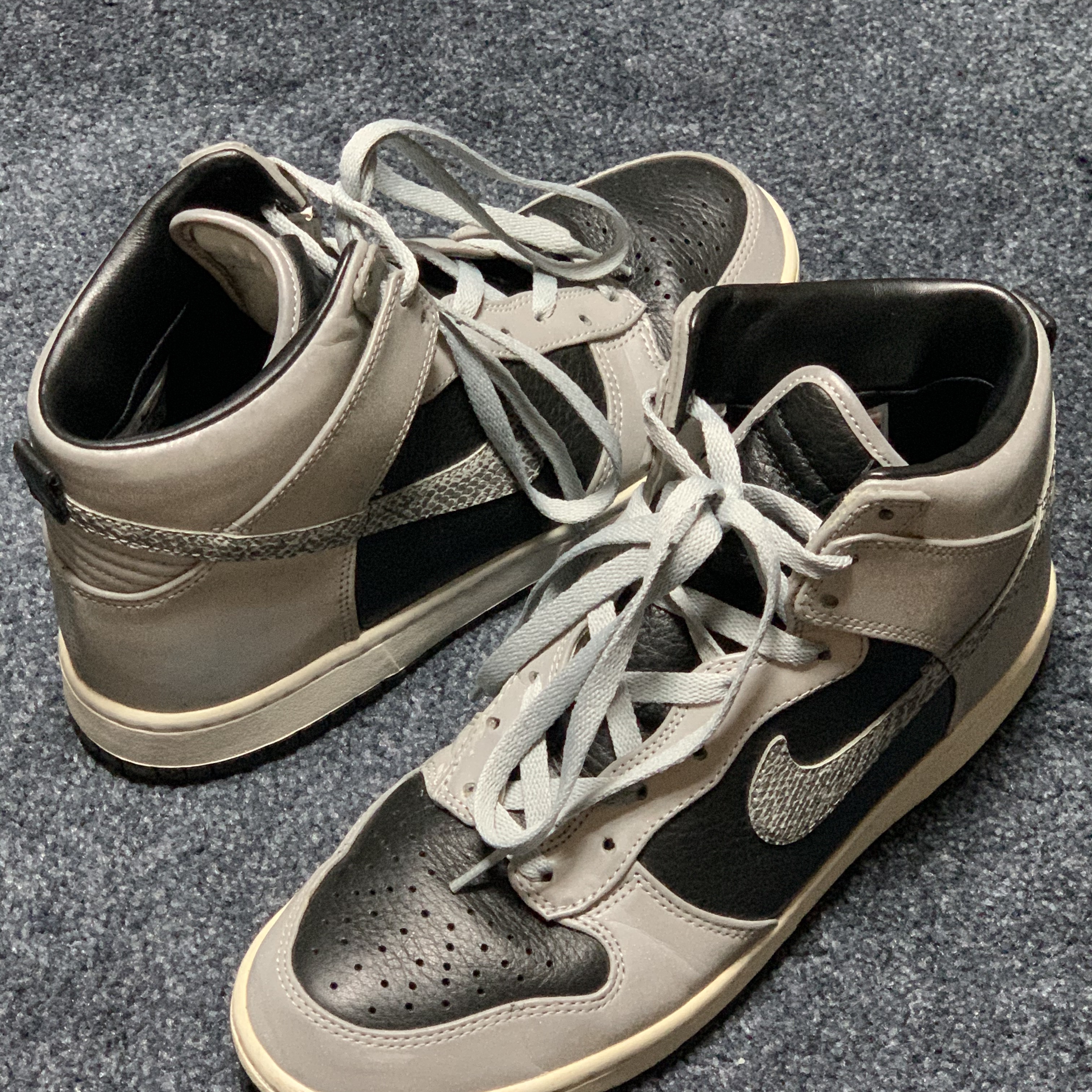 Nike Dunk High 3M Snake 착용 스타일