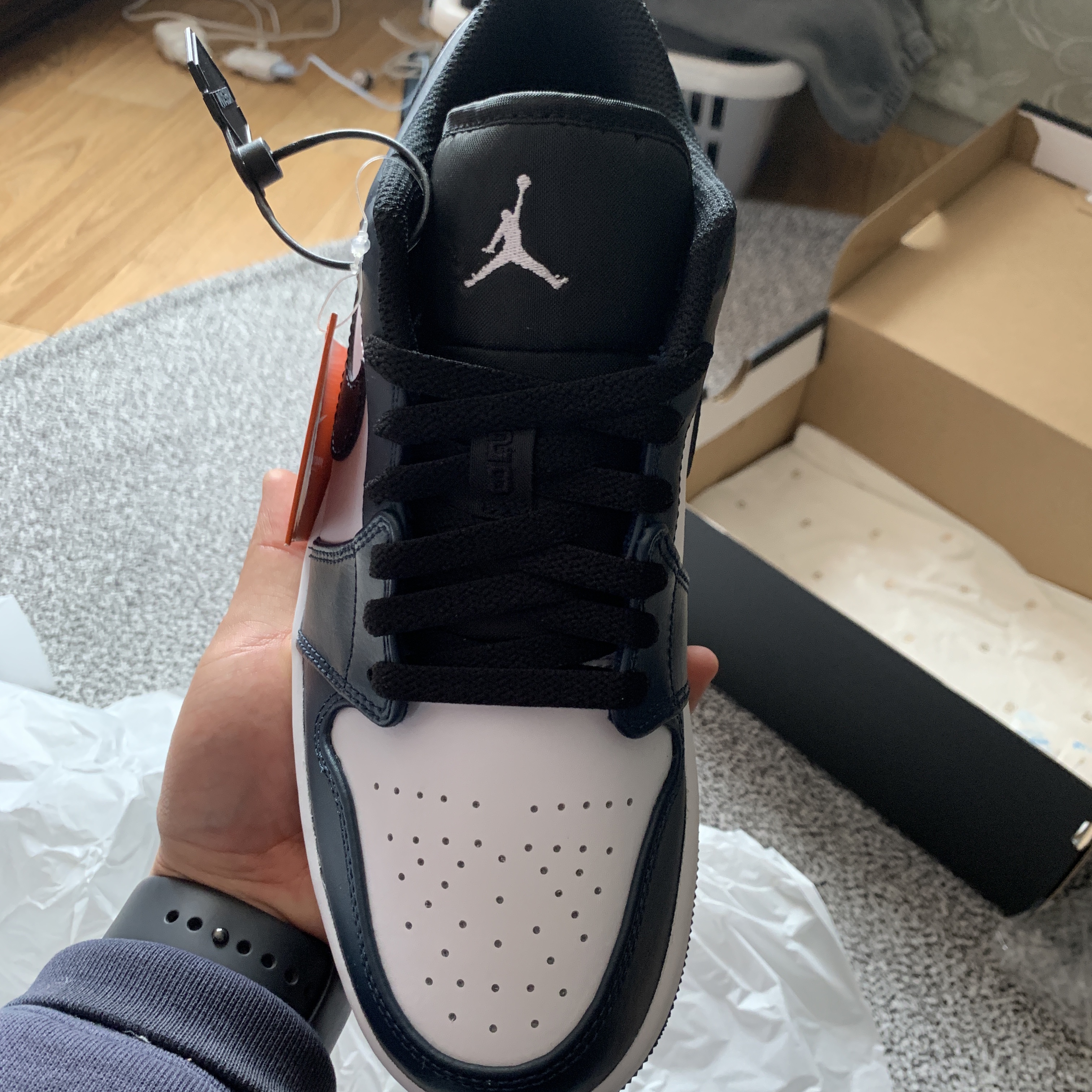 Jordan 1 Low Dark Teal 착용 스타일 - 4