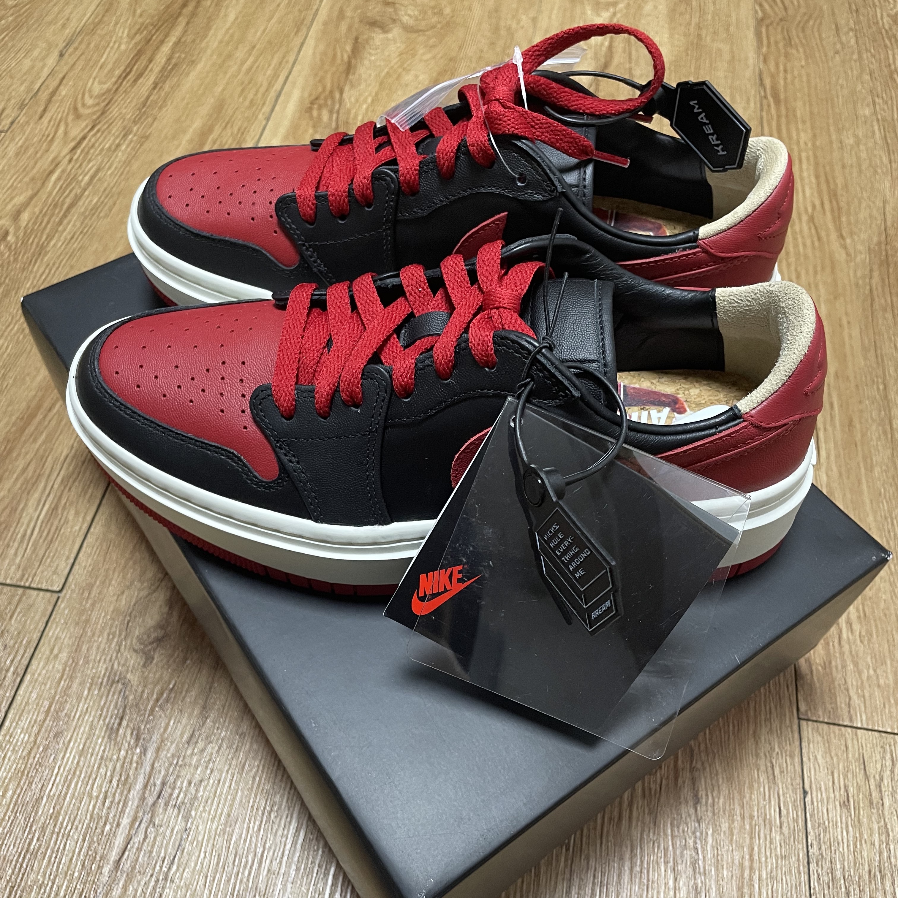 (W) Jordan 1 Elevate Low SE Bred 착용 스타일