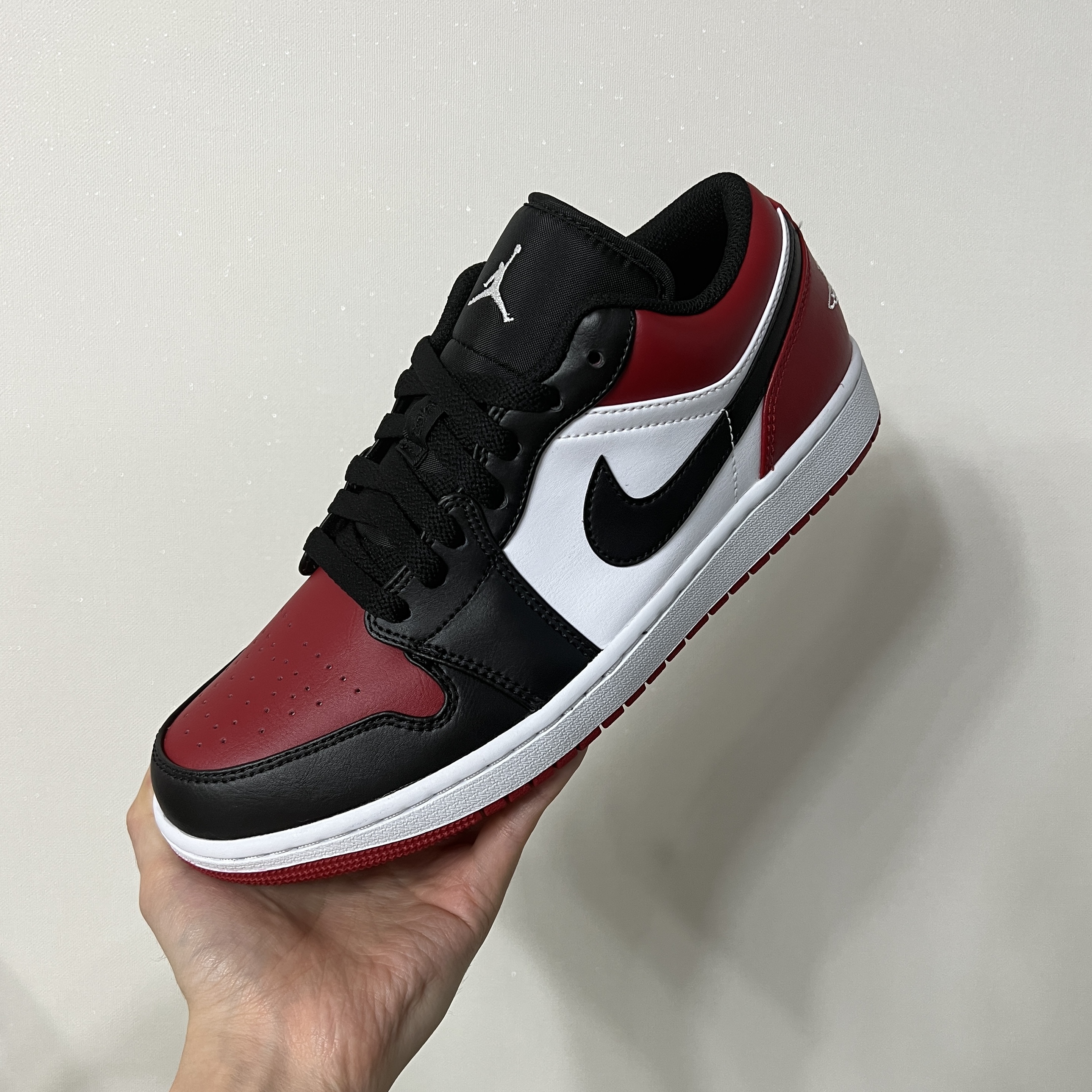 Jordan 1 Low Bred Toe 착용 스타일