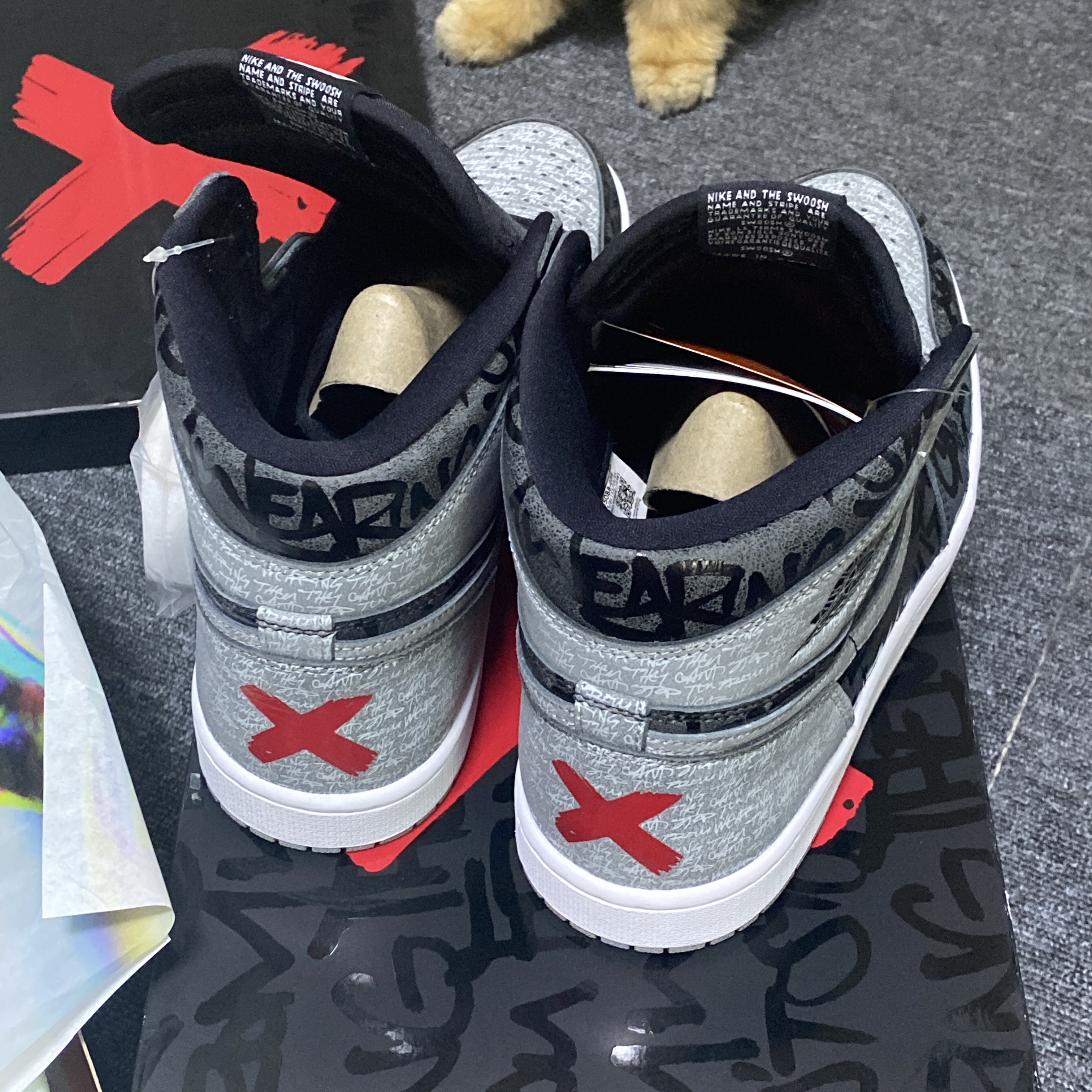 Jordan 1 Retro High OG Rebellionaire 착용 스타일 - 2