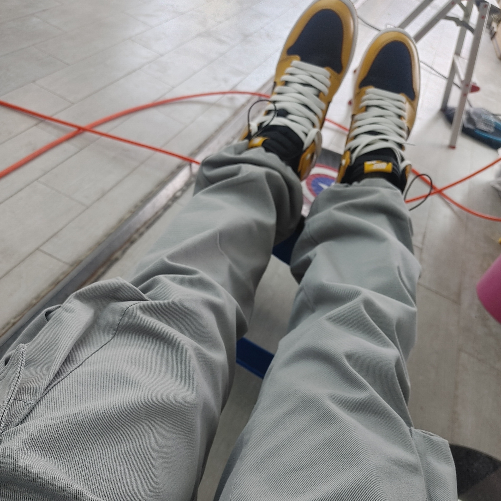 Jordan 1 Retro High OG Pollen 착용 스타일