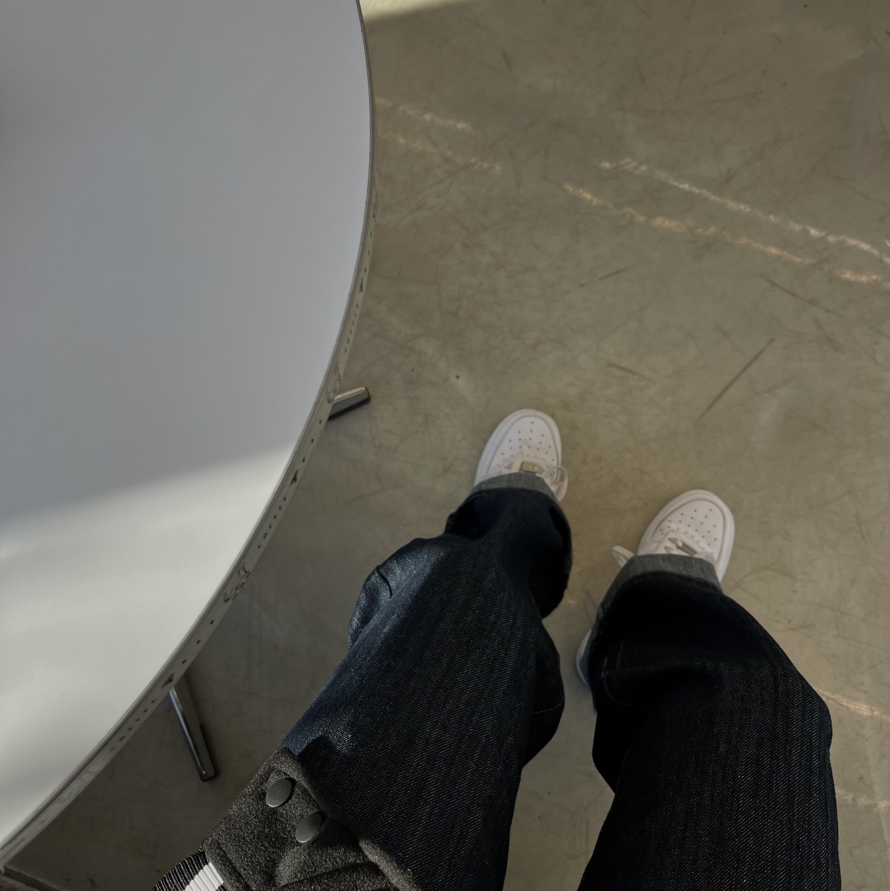 (W) Nike Air Force 1 '07 Low White 착용 스타일