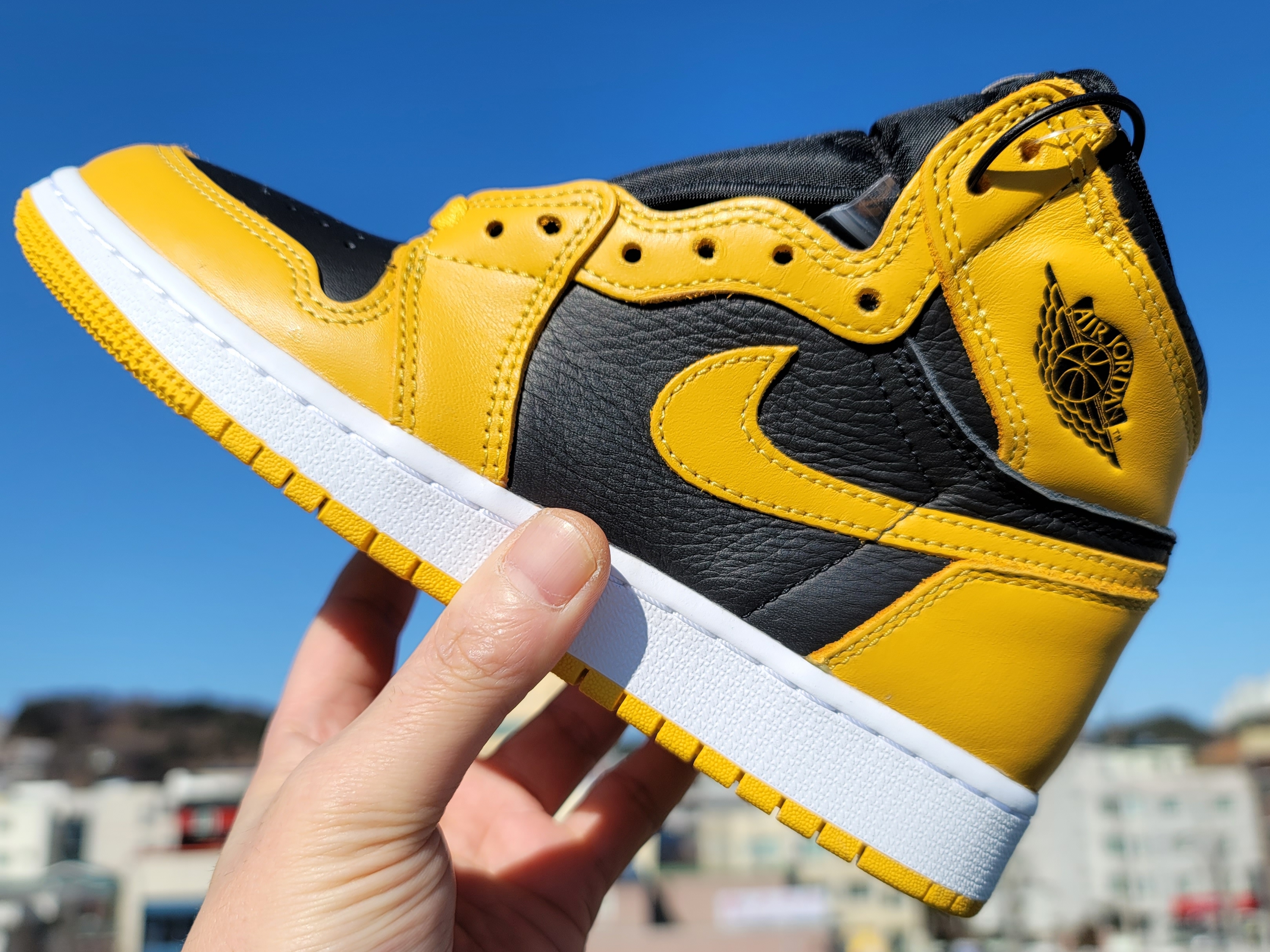 Jordan 1 Retro High OG Pollen 착용 스타일